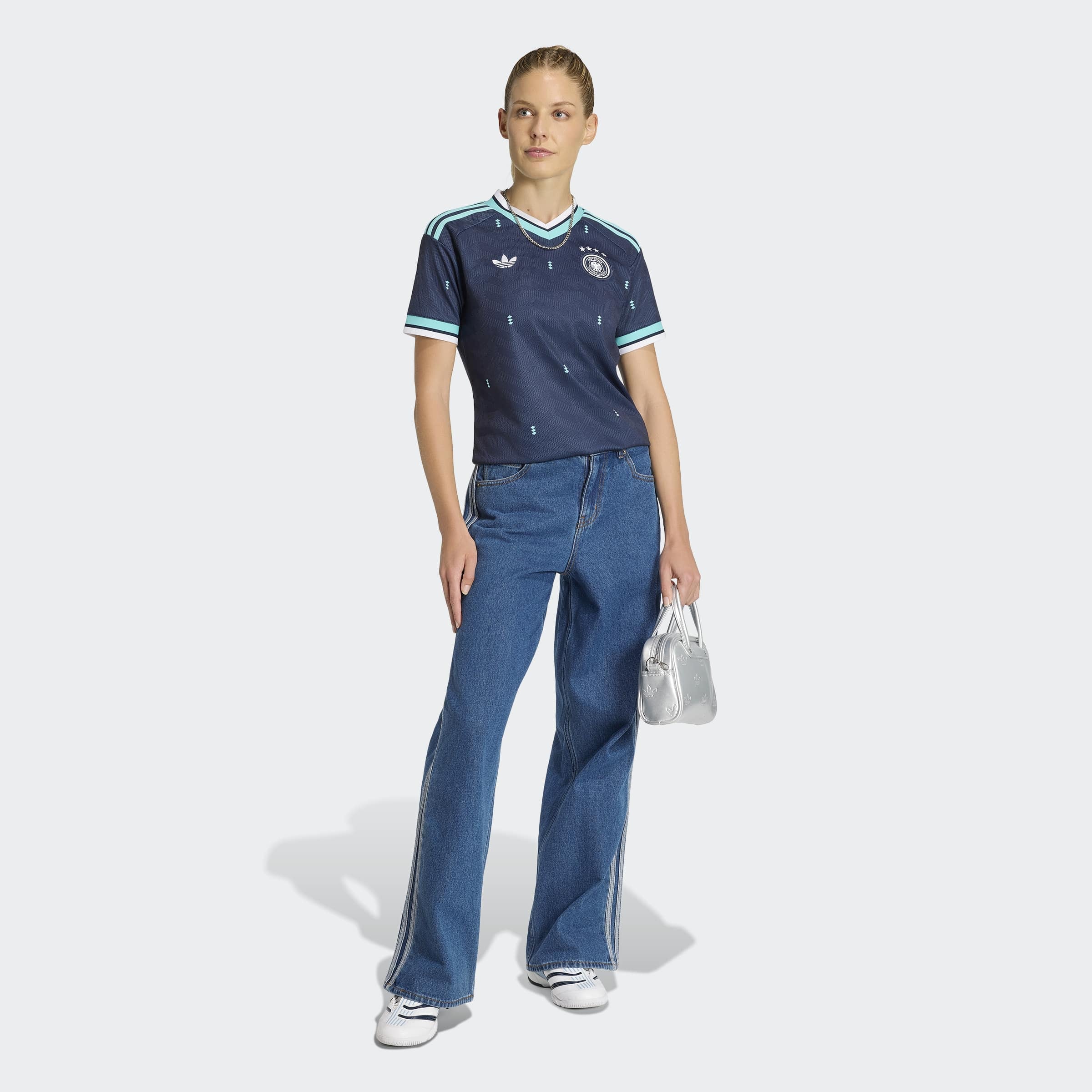 adidas Performance Maillot de foot »DEUTSCHLAND 26 AUSWÄRTSTRIKOT« avec technologie Climacool, construction en double tricot