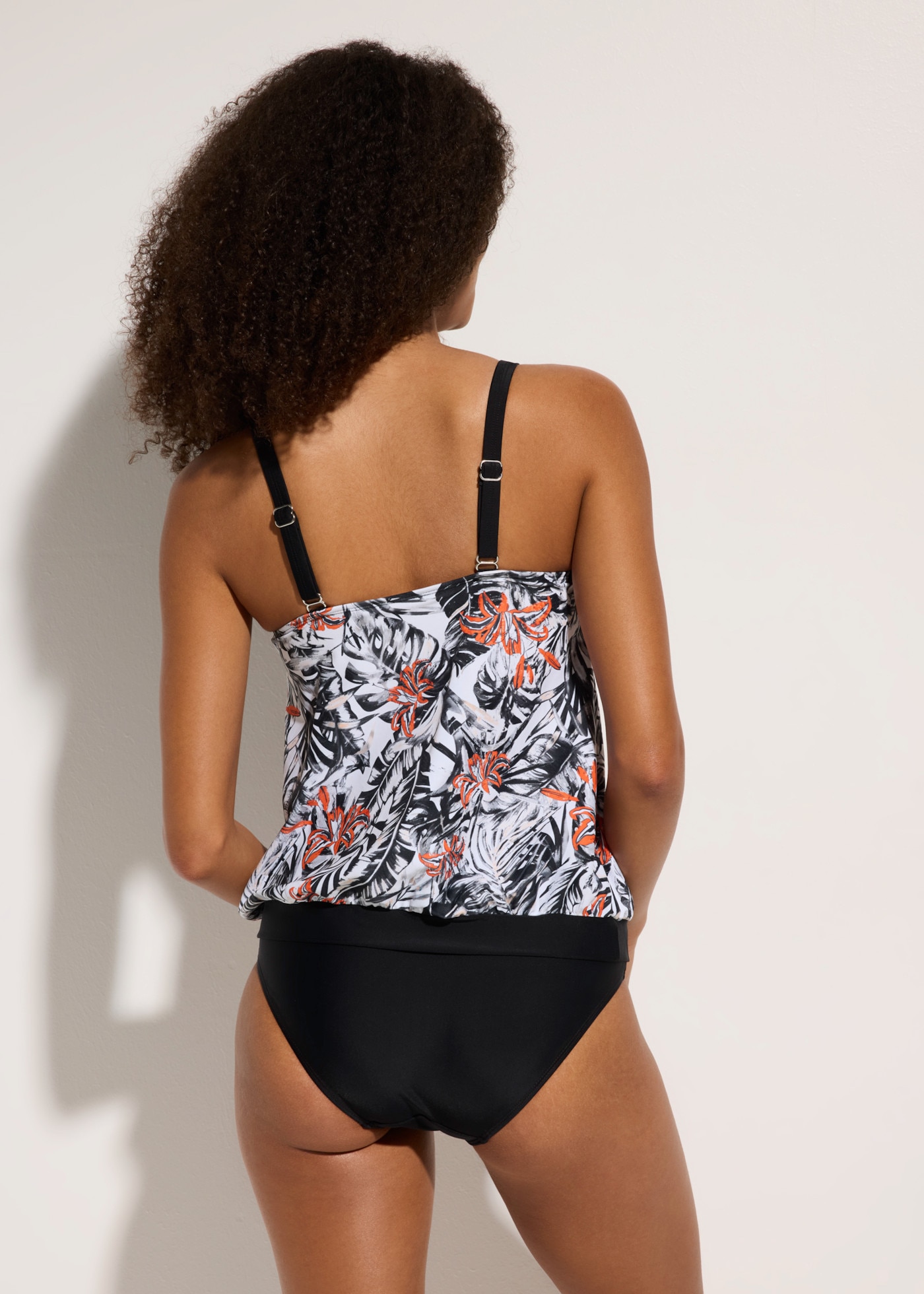 bonprix Tankini oversize Ensemble,  en différentes tailles de 38 à 54, avec culotte de bikini taille haute