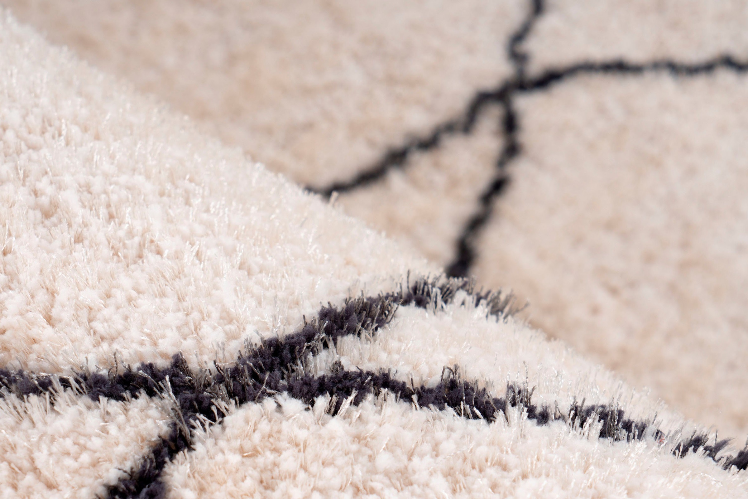 calo-deluxe Hochflor-Teppich »Elvar-4000« rechteckig 27 mm Höhe besonders weich durch Microfaser, Wohnzimmer