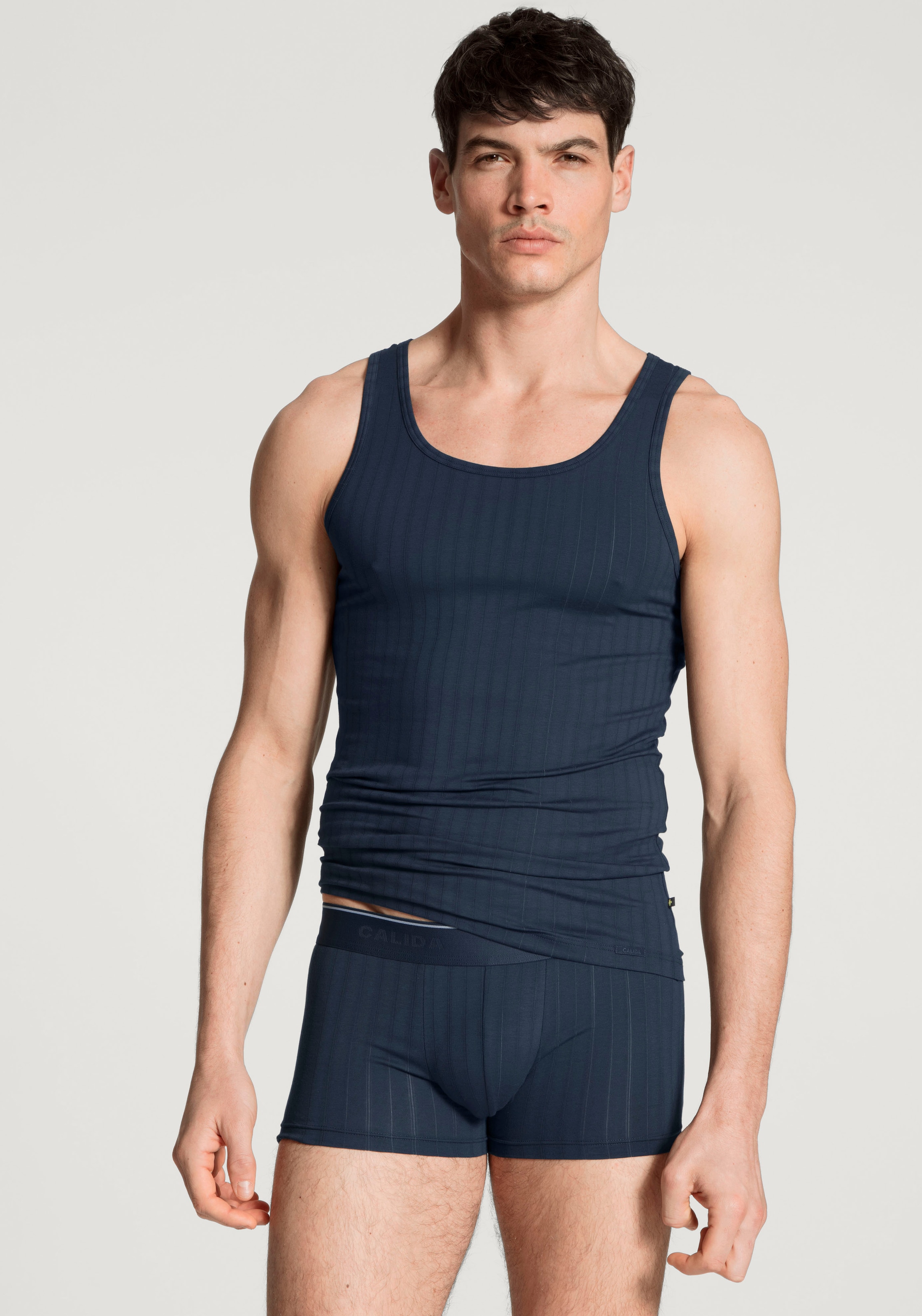 CALIDA Boxershorts »Pure & Style« 3er Pack,  Baumwollmix - Single Jersey, elastisch, maskulin