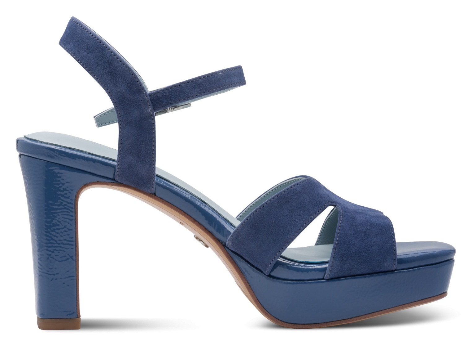 Tamaris Sandales à talons hauts  talon bloc, chaussure d'été, chaussure de soirée, avec talon ANTIshokk
