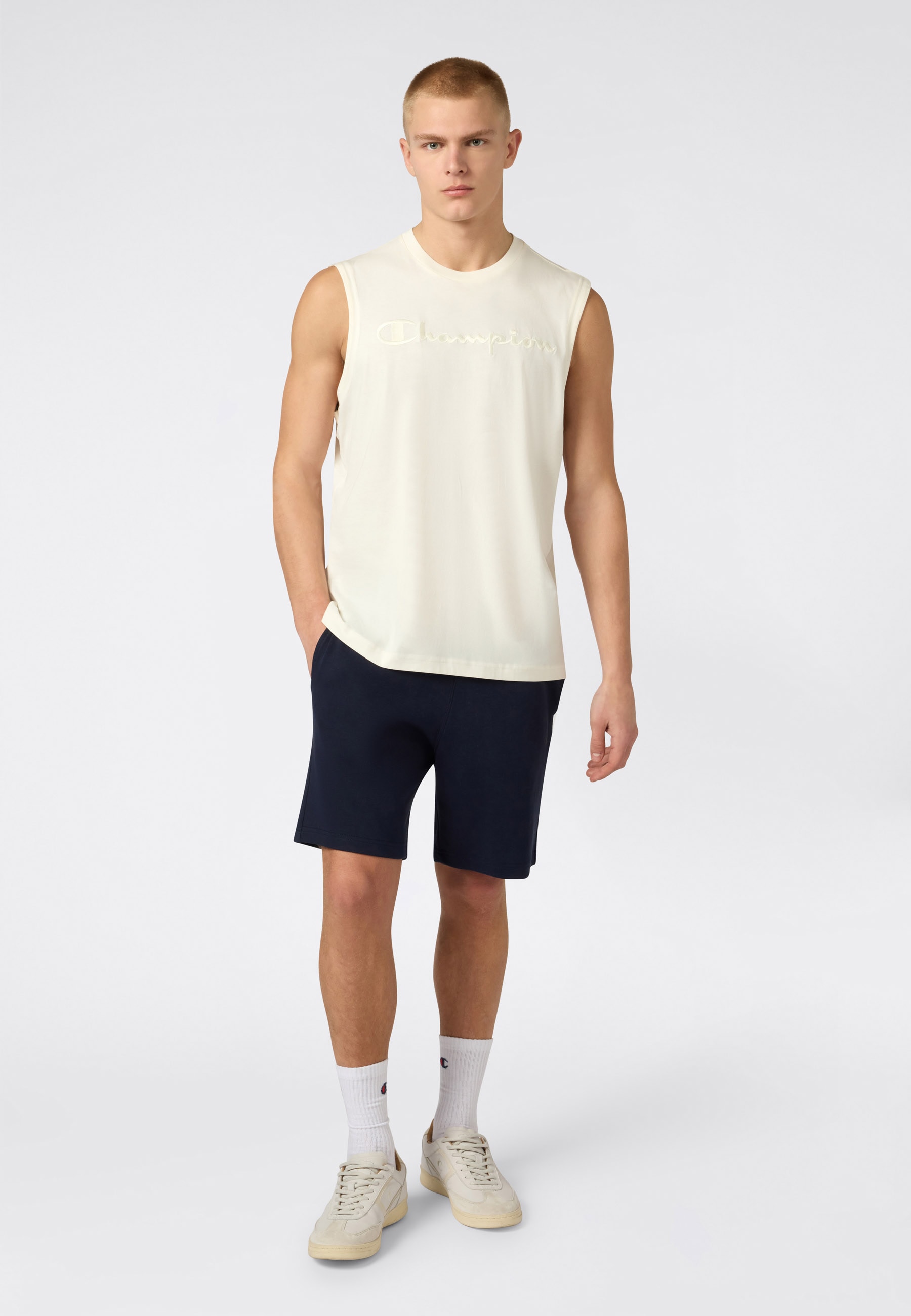 Champion Débardeur »ICONS TONAL Relex Fit Sleeveless Tee« sportlicher Stil, für Training und Freizeit, leichtes Tragegefühl