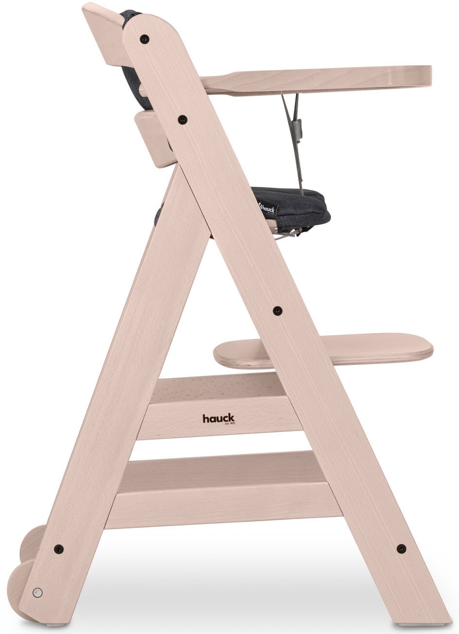 Hauck Hochstuhl »Beta+« () mit Holzrädern