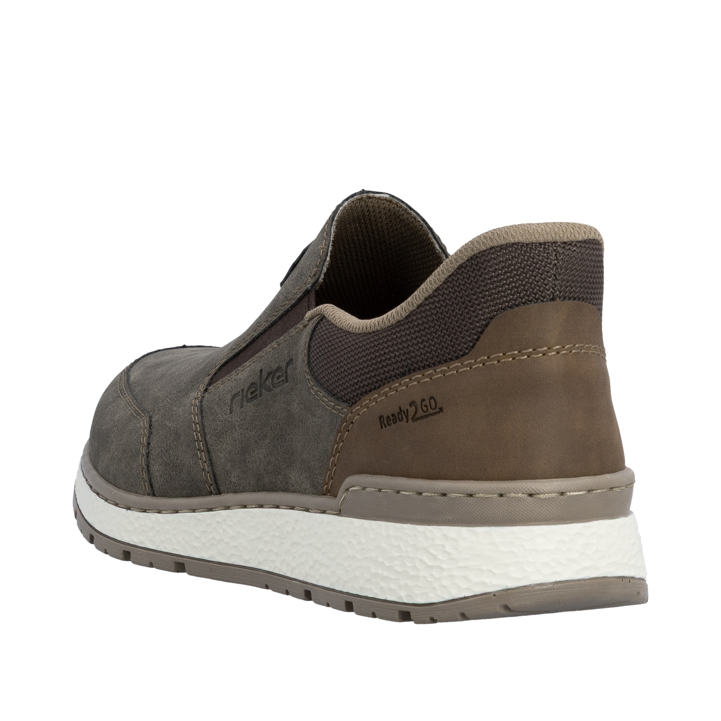 Rieker Slipper »Ready2GO«  chaussure à enfiler, chaussure basse, sneaker slip-on avec inserts stretch