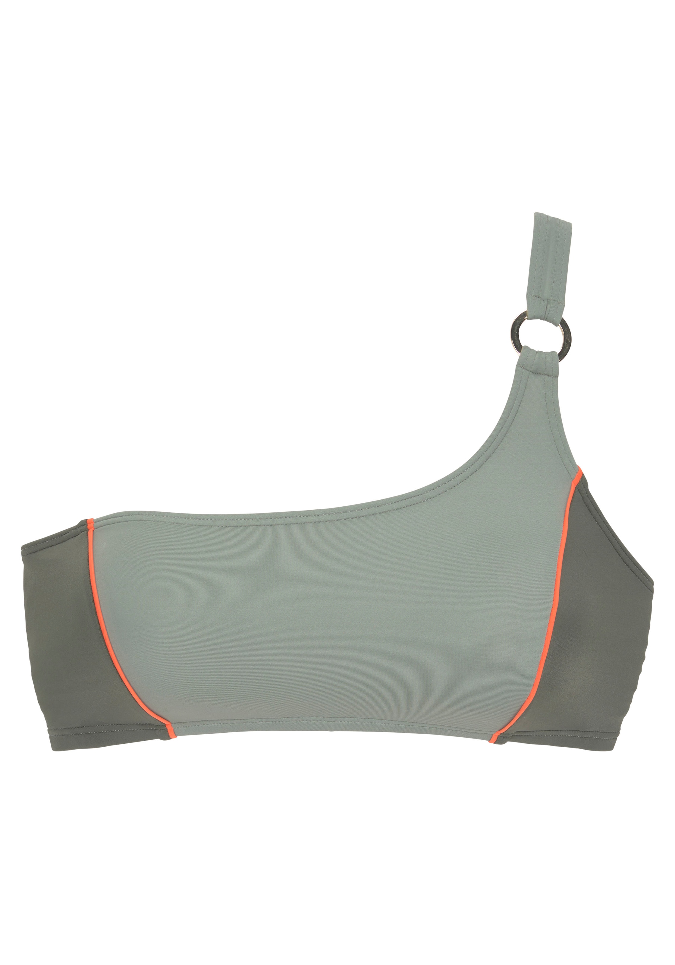 LASCANA Bustier-Bikini-Top »Yuna« in One-Shoulder-Form