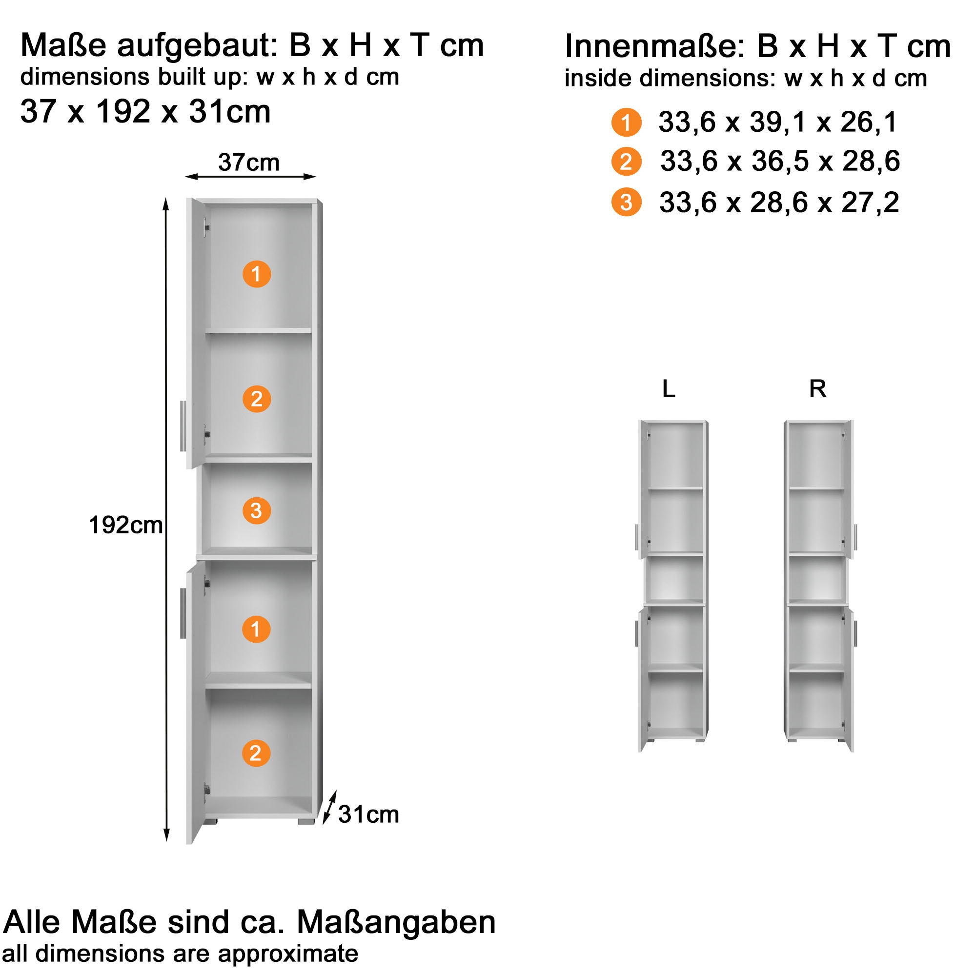 welltime Badezimmer-Set »Prag« Set, 4 Stk. tlg.