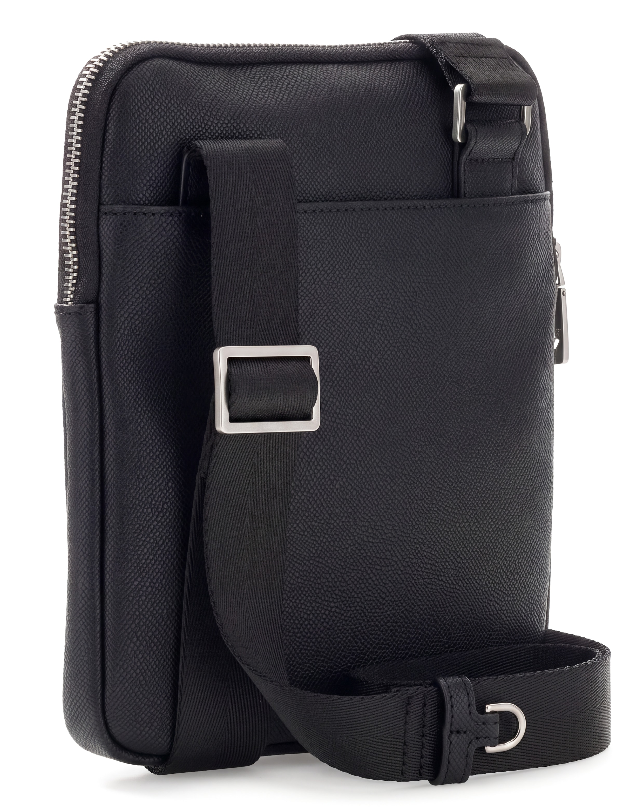 Guess Mini sac »MILANO CROSSBODY FLAT« Herren Umhängetasche, Schultertasche, Body Bag mit Dreiecks-Logo