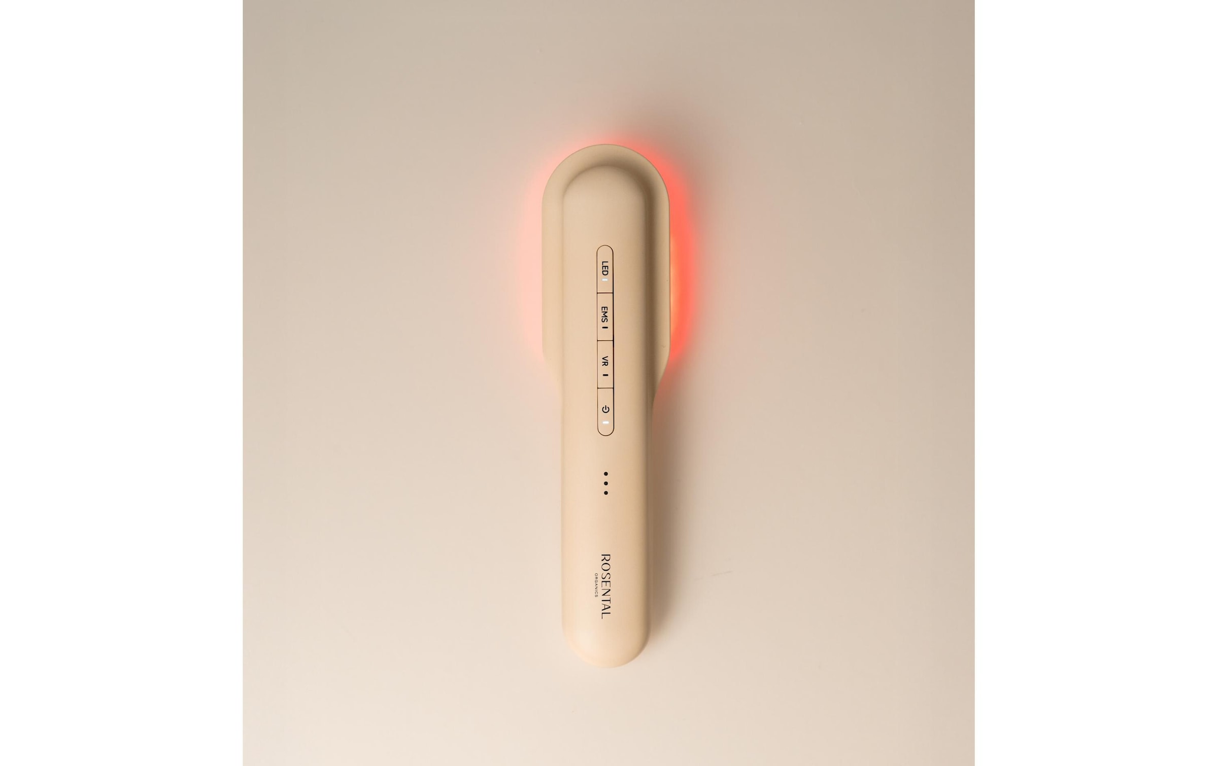 Rosental Organics Brosse à cheveux électrique »Organics LED Hair Brush« LED Haarbürste mit Ionentechnologie und USB-C-Ladefunktion