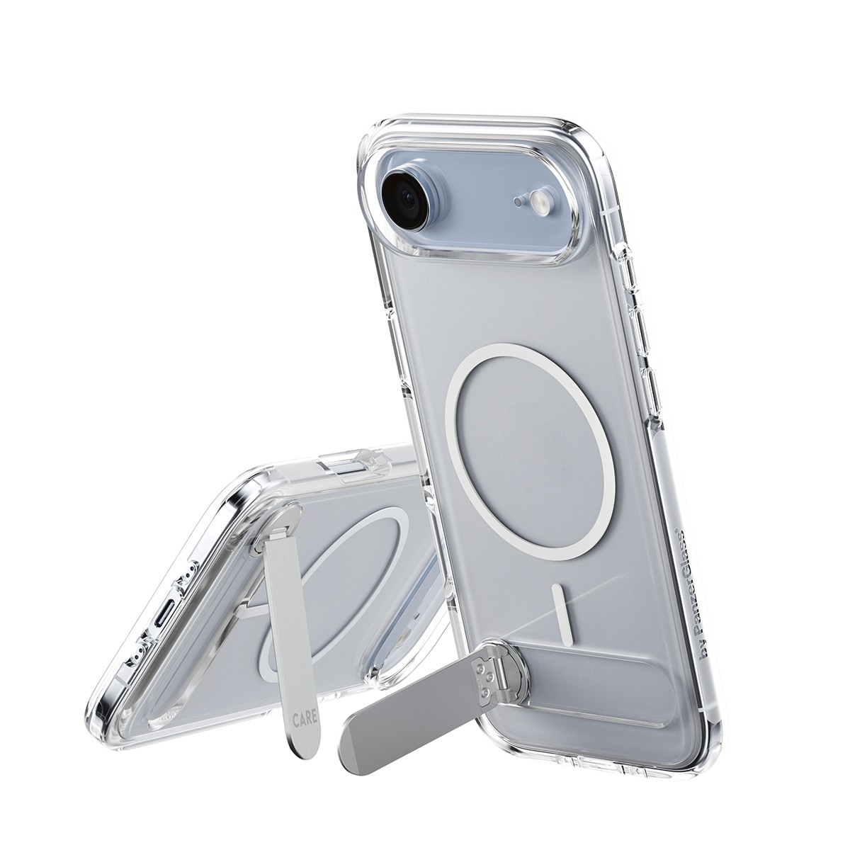 CARE by PanzerGlass Handyhülle »Kickstand Case für Apple iPhone Air« Apple iPhone Air Backcover, Schutzhülle, Handyschutzhülle, Case, Schutzcase, stossfest
