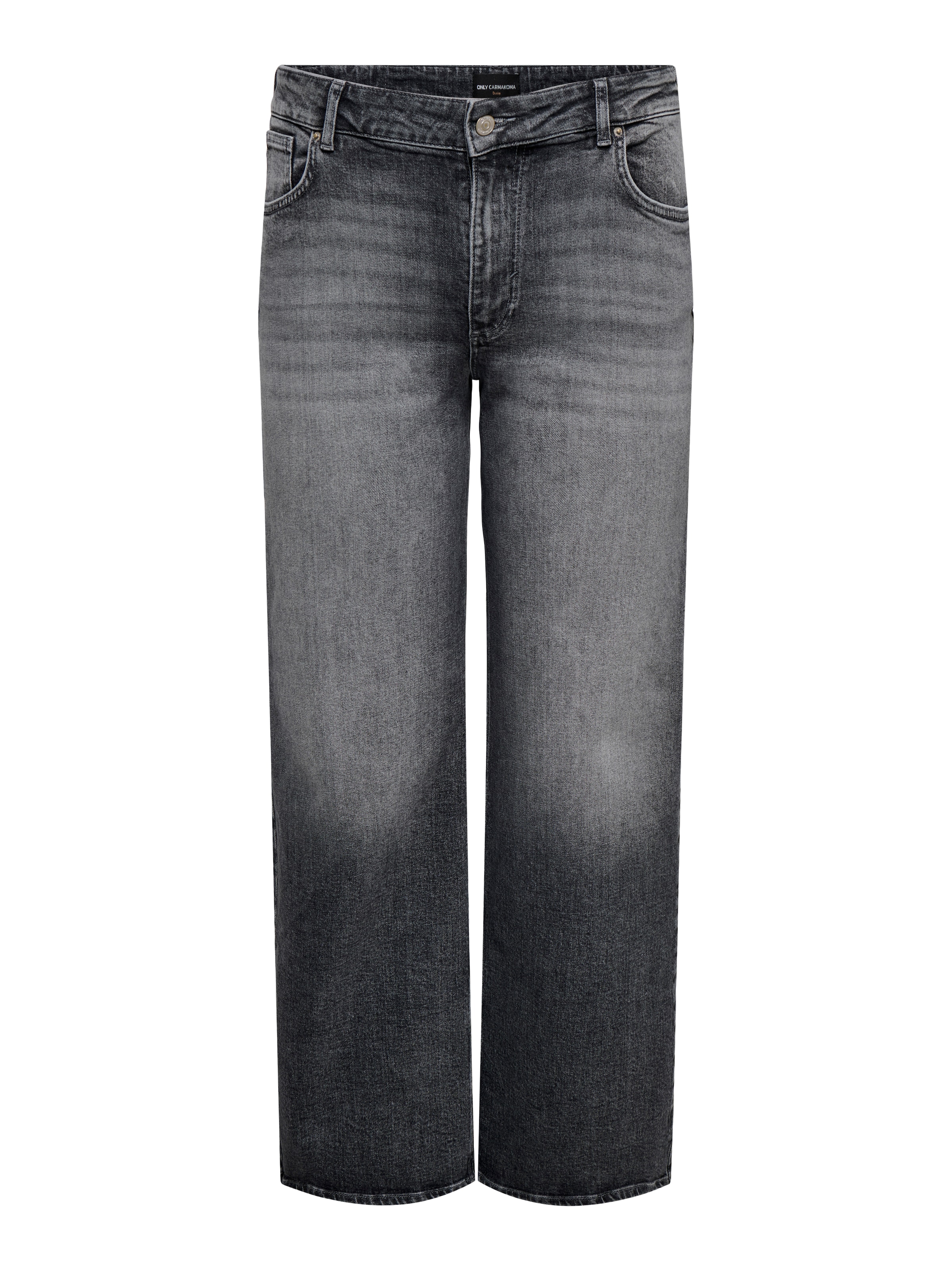 ONLY CARMAKOMA Jeans taille haute »CARJUICY HW WIDE REA957 DNM NOOS« mélange coton, taille haute