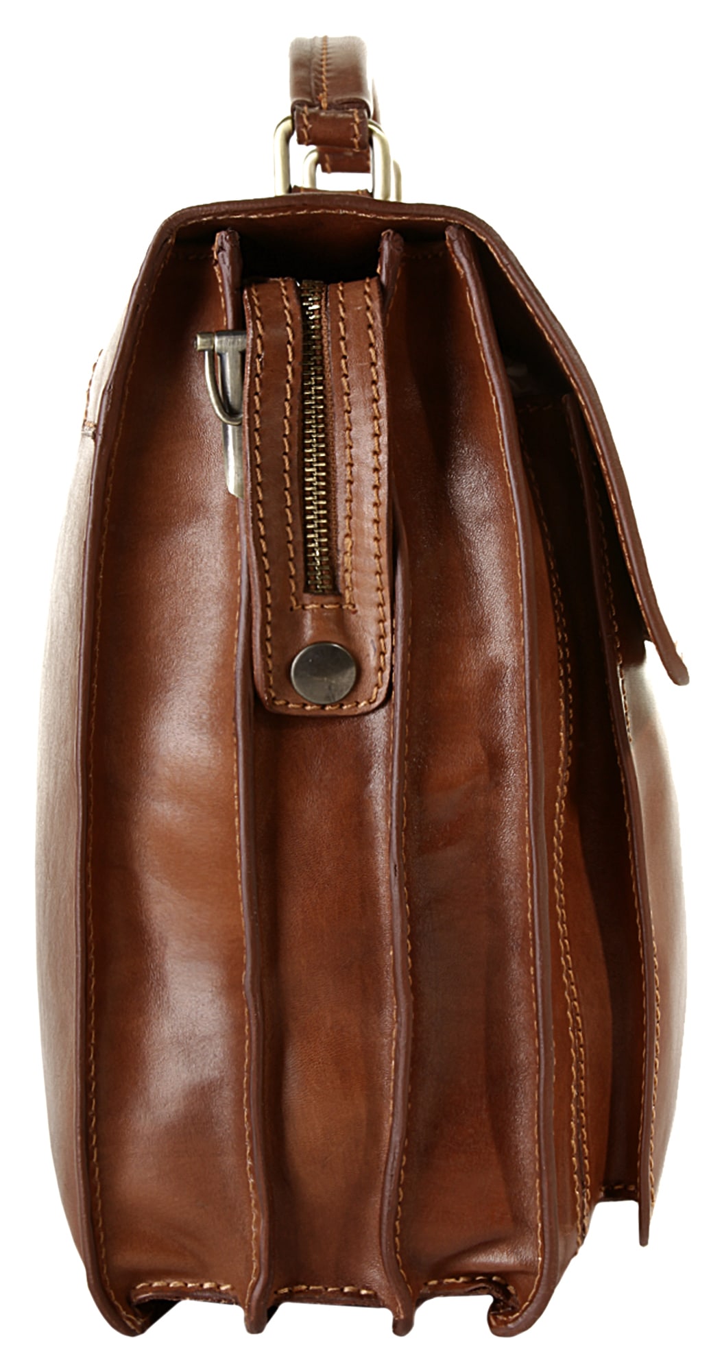 Piké Mallette echt Leder, Made in Italy