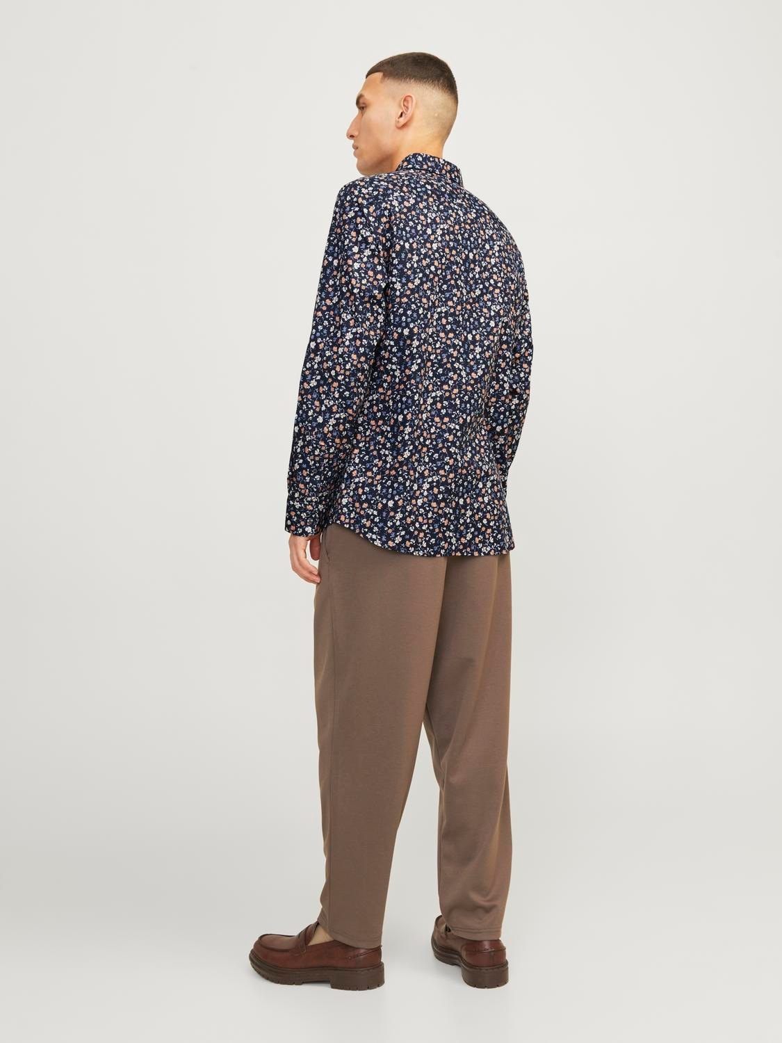 Jack & Jones Langarmhemd »JPRBLANORDIC PRINT SHIRT L/S SN«