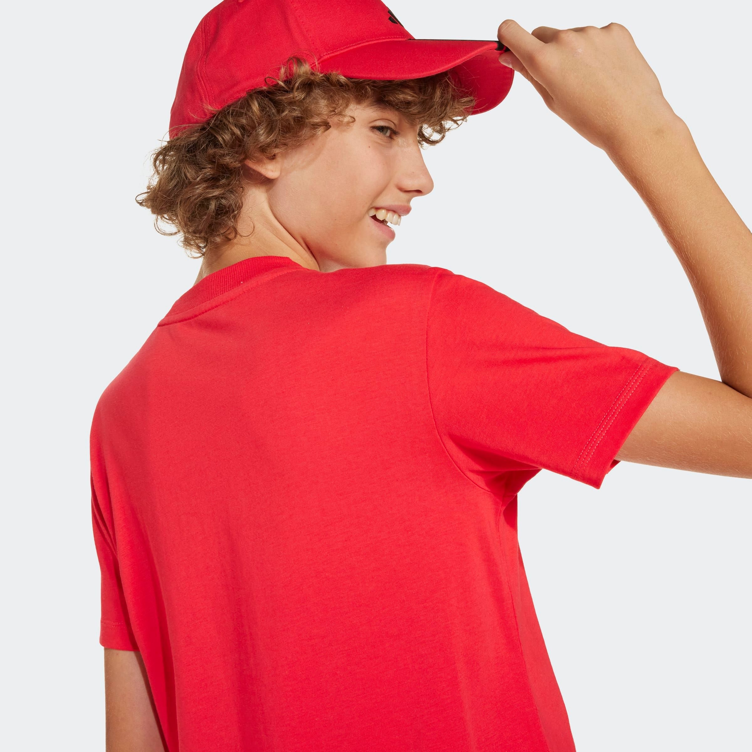adidas Sportswear T-shirt »ESSENTIALS KIDS« pour enfants, col rond, sans fermeture