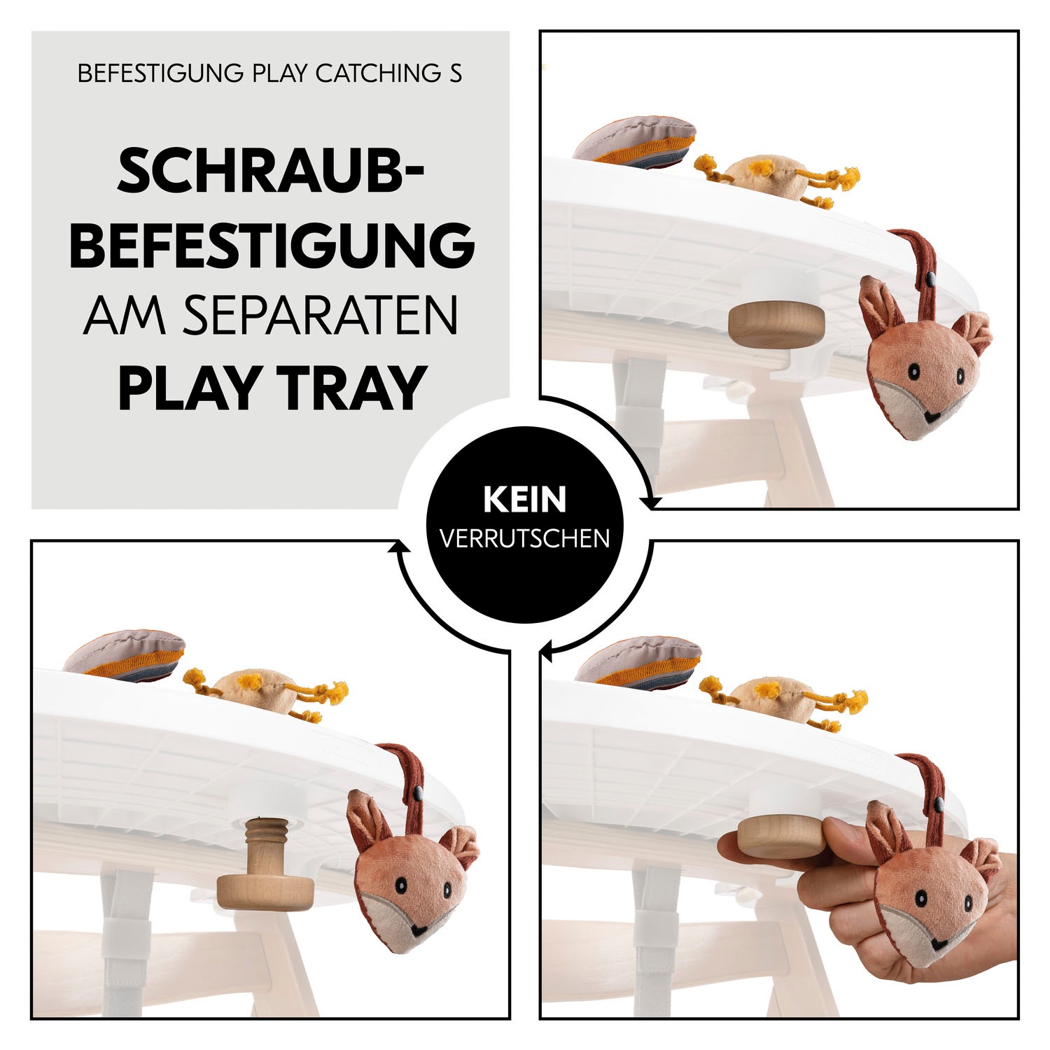 Hauck Jouet de préhension »Play Catching S Fox«