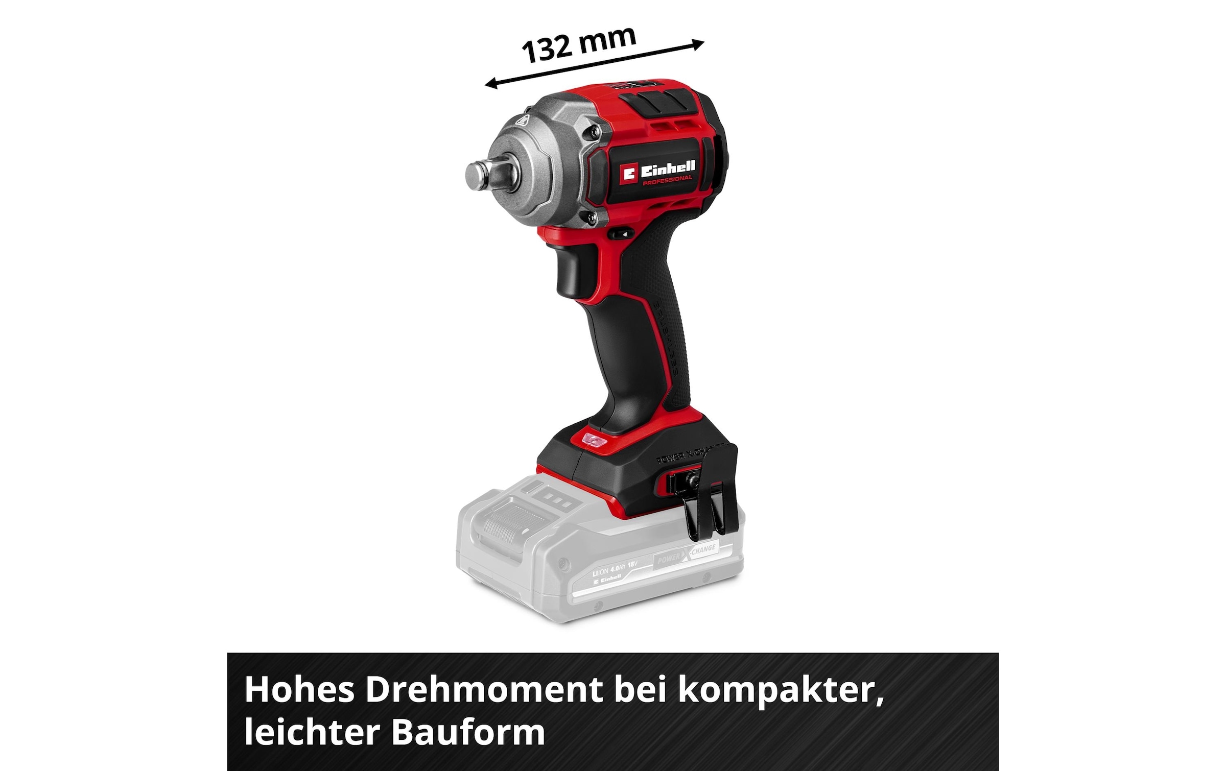   Akku-Schlagschrauber »TP-CW 18/350-C Li BL - Solo« ohne Akku und Ladegerät