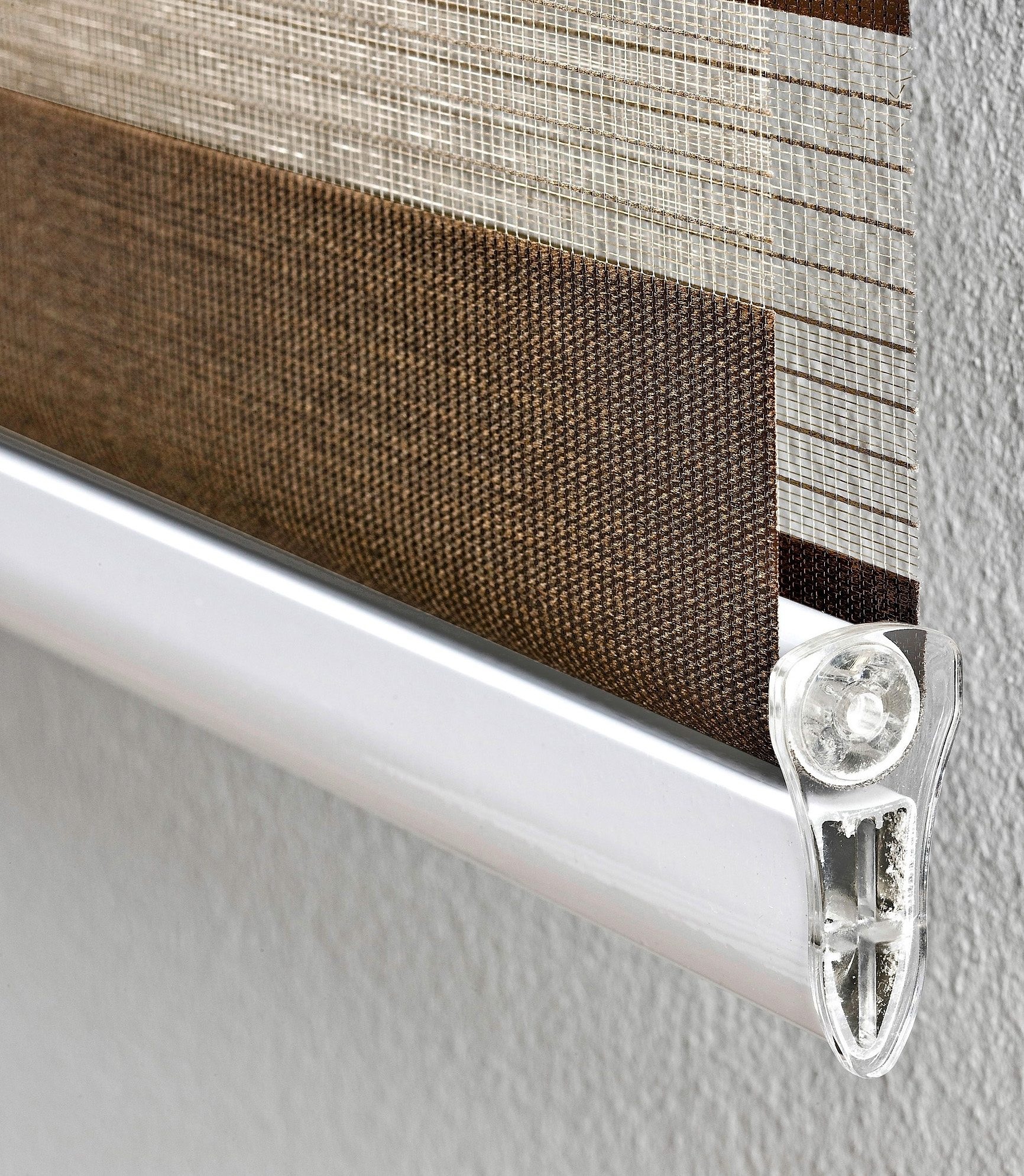 Liedeco Doppelrollo »Duo-Rollo mit Blende« Lichtschutz