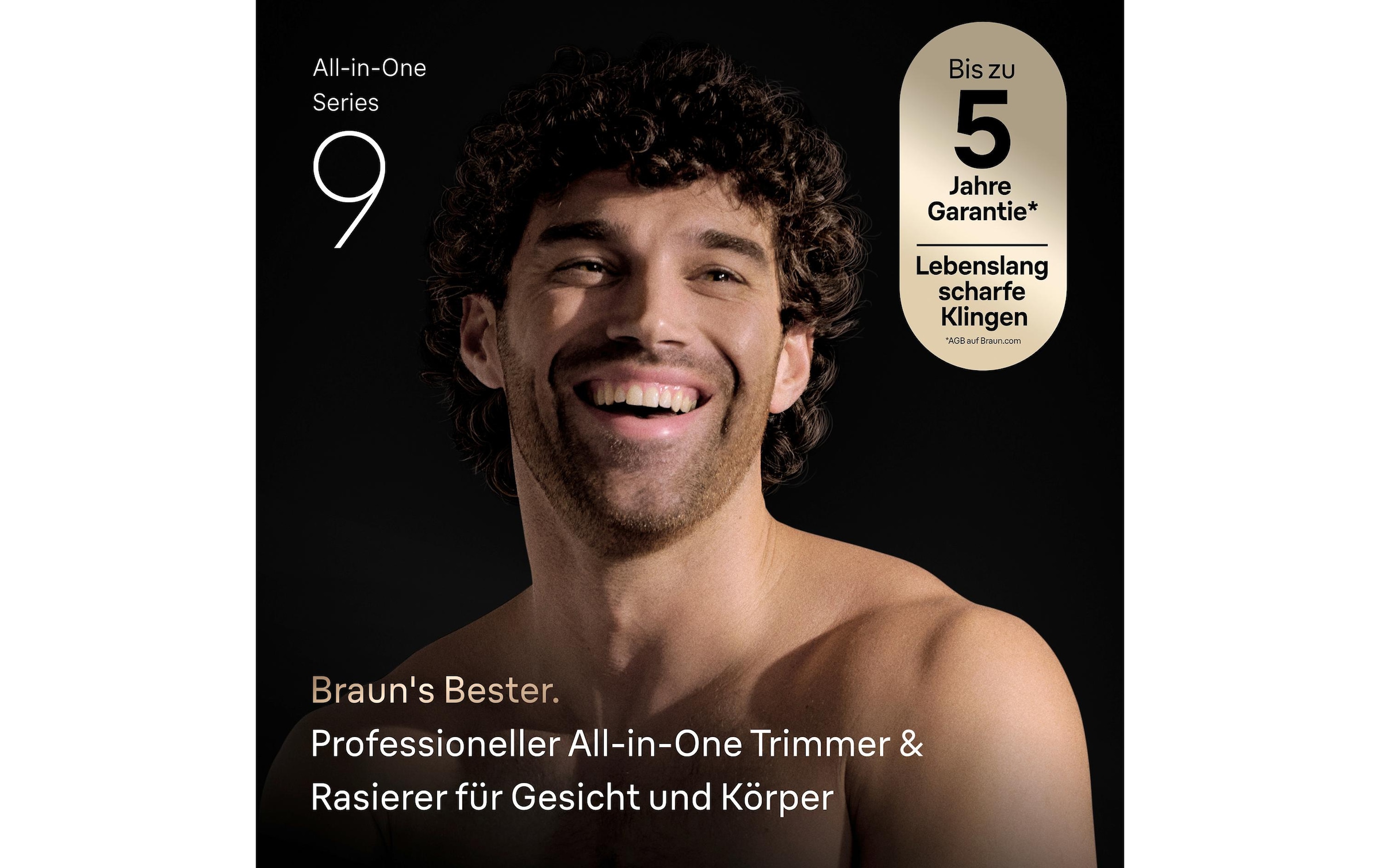 Braun Tondeuse à cheveux et à barbe »Series9 All-In-One Style Kit AIO9540«