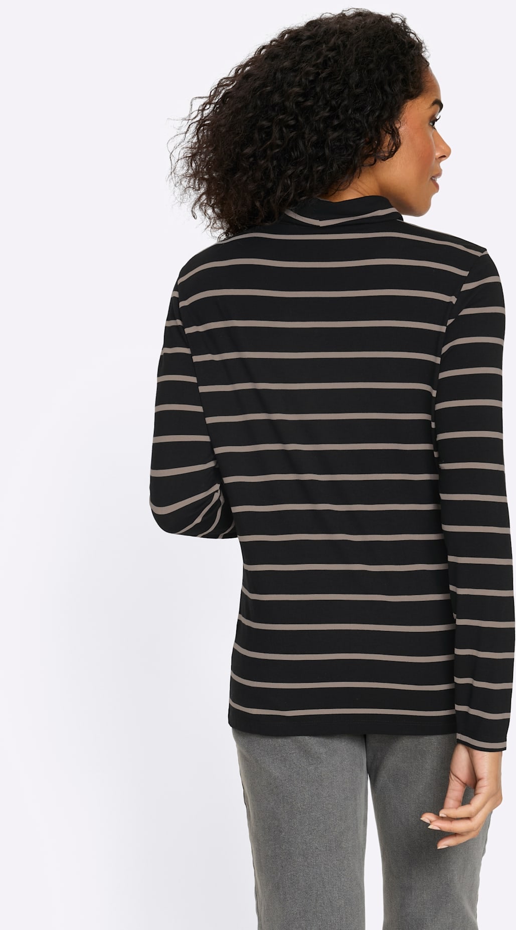 Classic Basics T-shirt à col roulé »Stehkragen-Shirt« 1