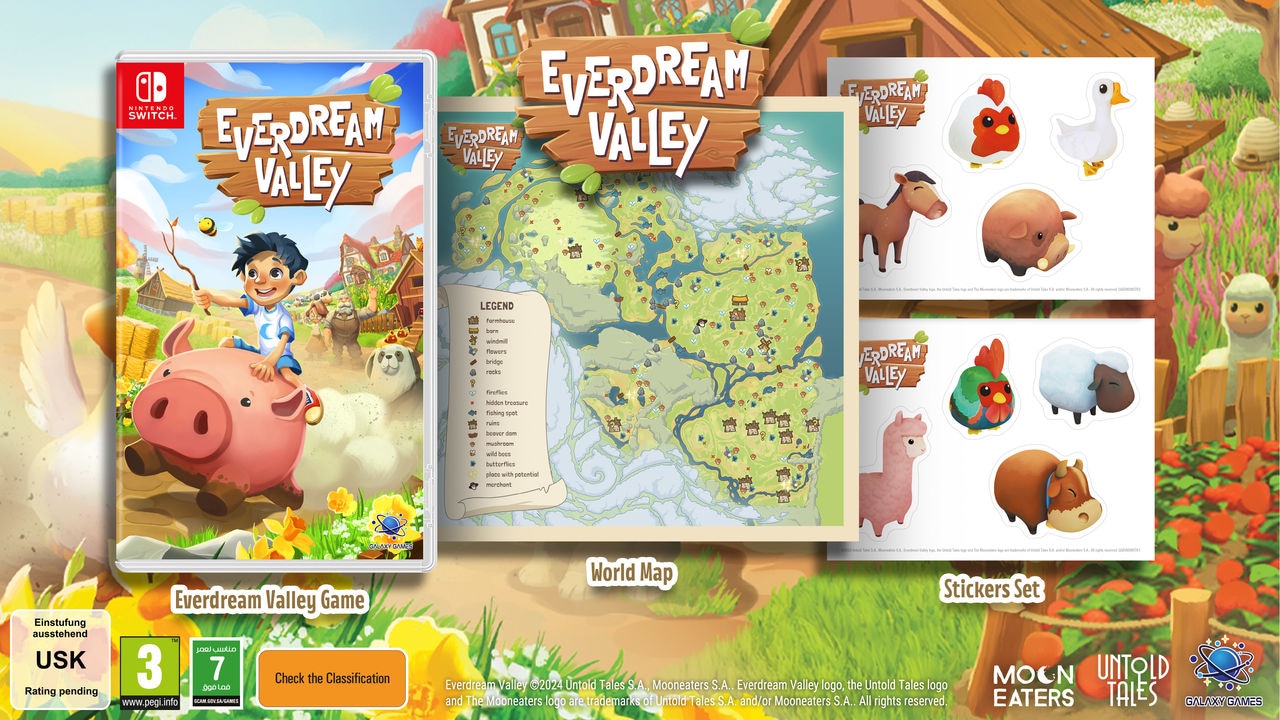 U&I Entertainment Logiciel de jeu »Everdream Valley« Nintendo Switch