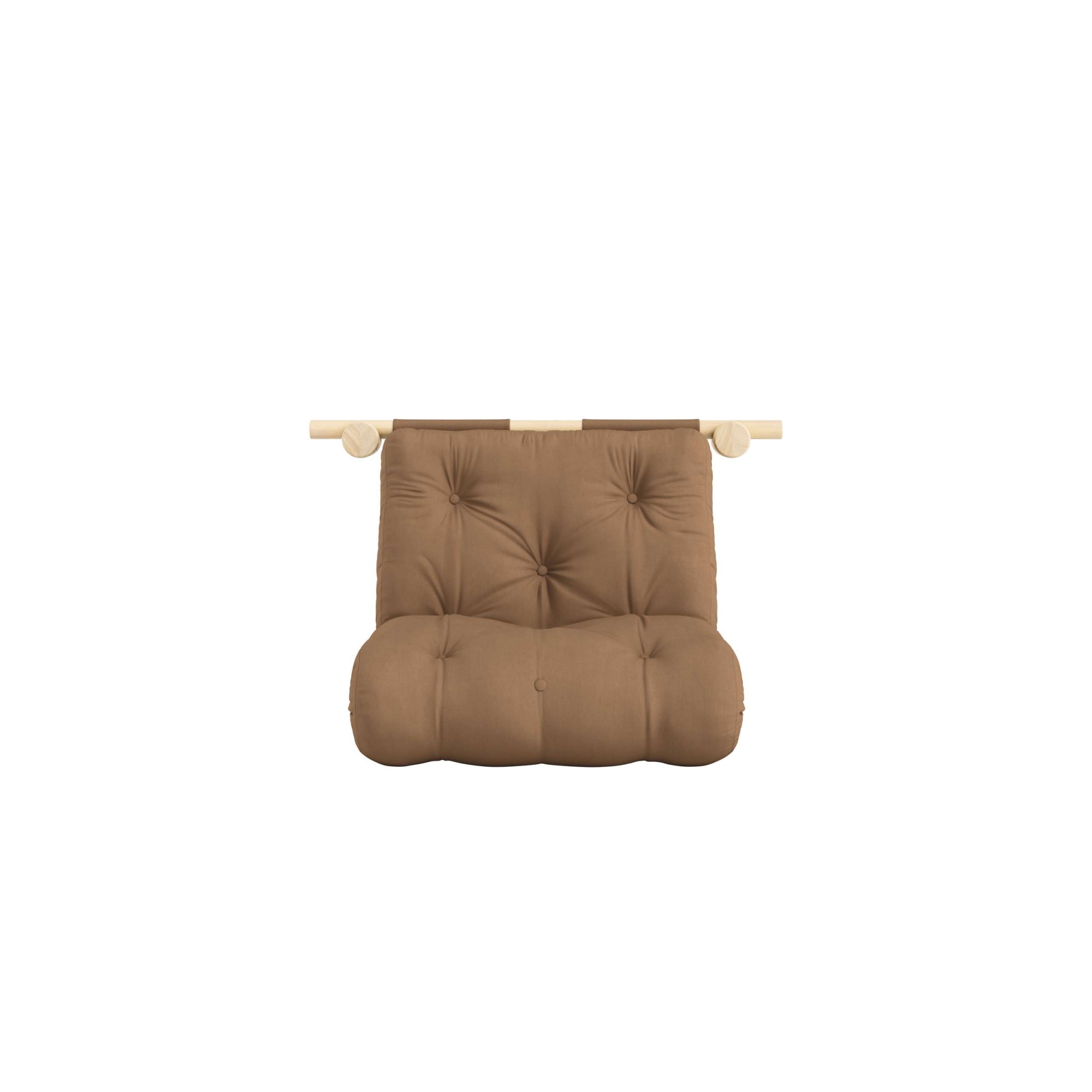Karup Design Schlafsofa »Hooked Sofa Bed / Sleeper Chair – Sitz- oder Schlafplatz, platzsparend« Futonmatratze inkl. Halterungsset aus FSC®-zertifiziertem Massivholz