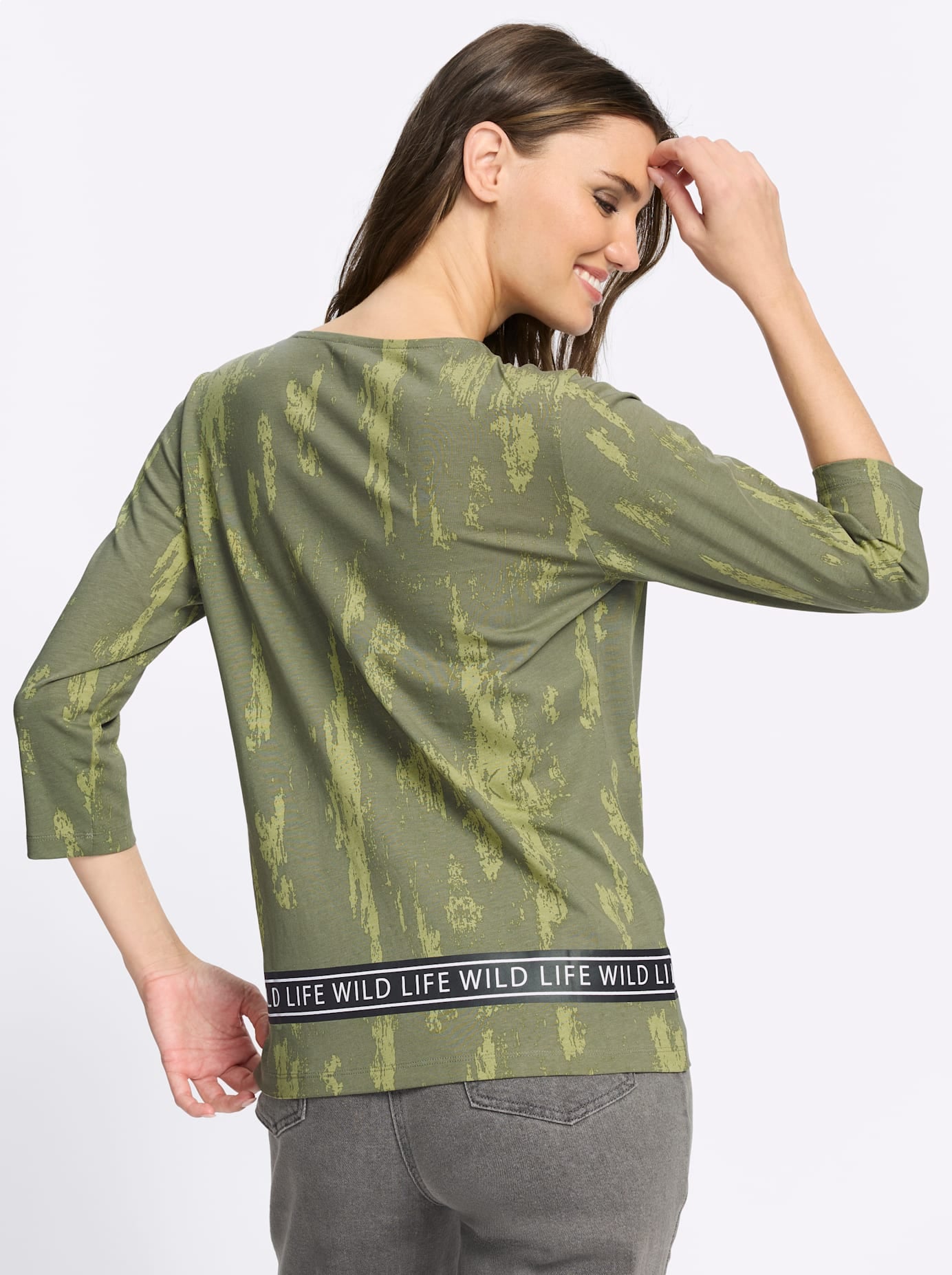 Classic Basics Rundhalsshirt »3/4-Arm-Shirt« 1