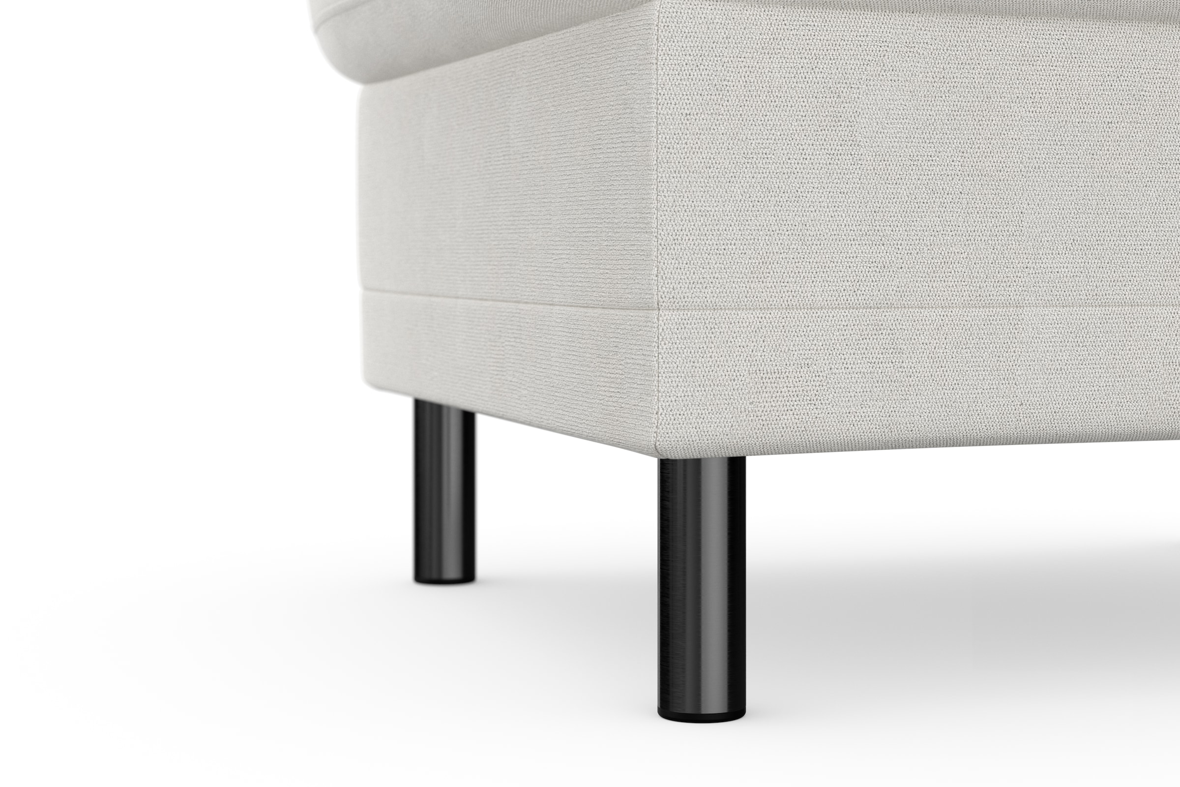 PLACES OF STYLE Tabouret de rangement »Calando« passend zur Polsterserie "Calando", auch im Soft-Clean-Bezug