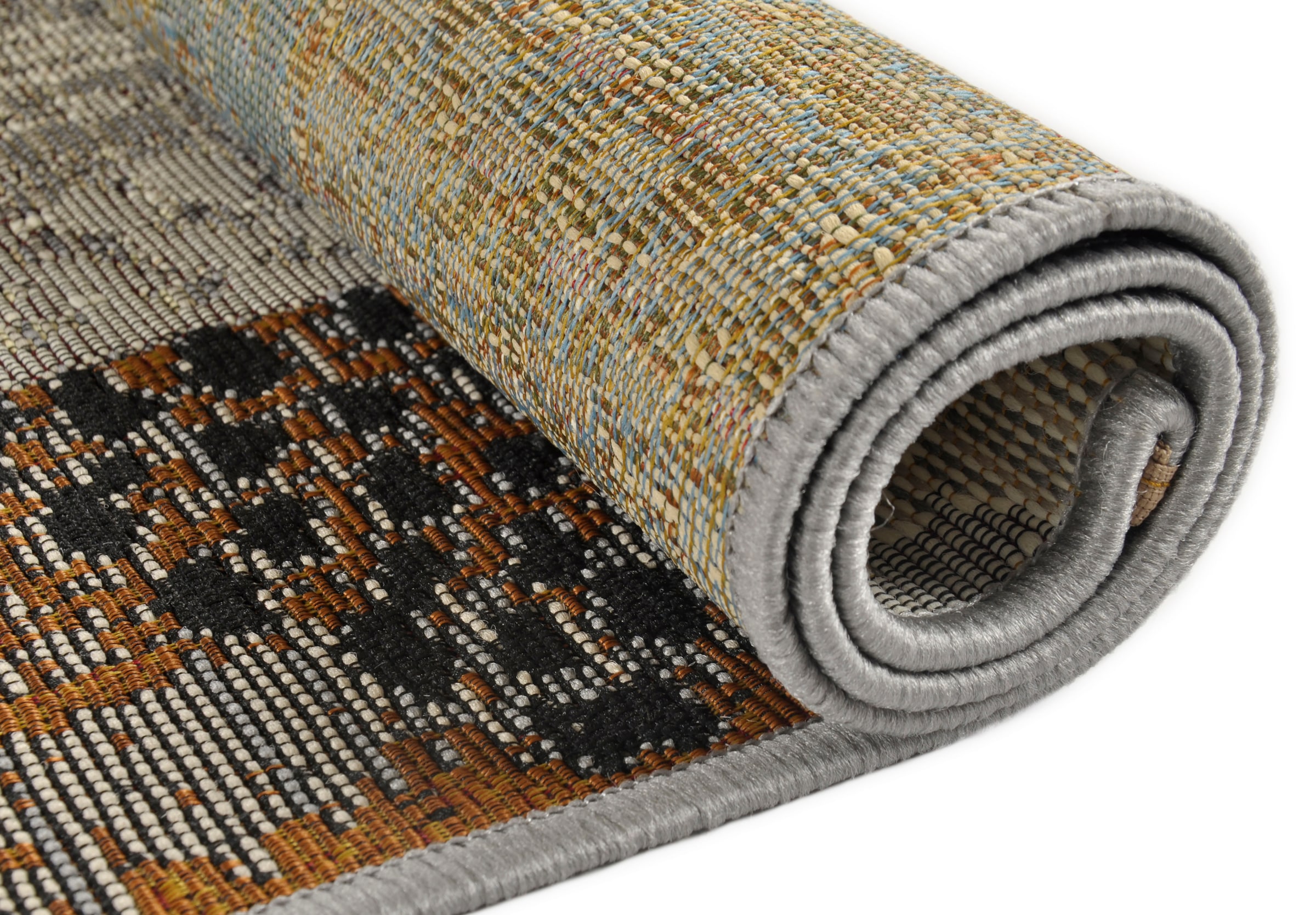 Gino Falcone Teppich »Outdoor-Africa 42« rechteckig 5 mm Höhe Flachgewebe, In- und Outdoor geeignet, Wohnzimmer