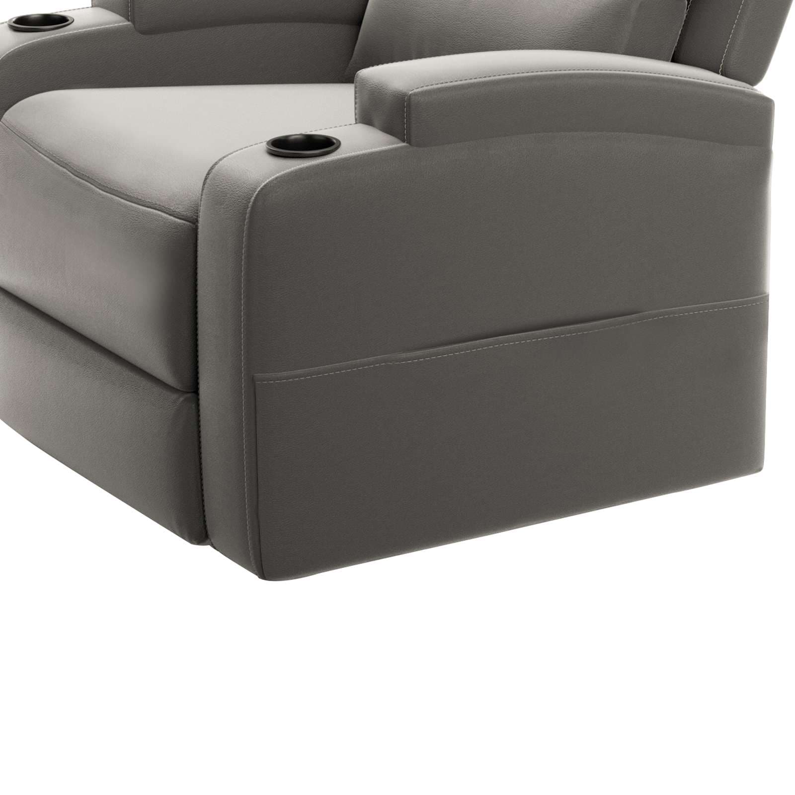 Home affaire Relaxsessel »Napori« TV-Sessel, Kinosessel mit Relaxfunktion in 2 Sitzen, Getränkehalter