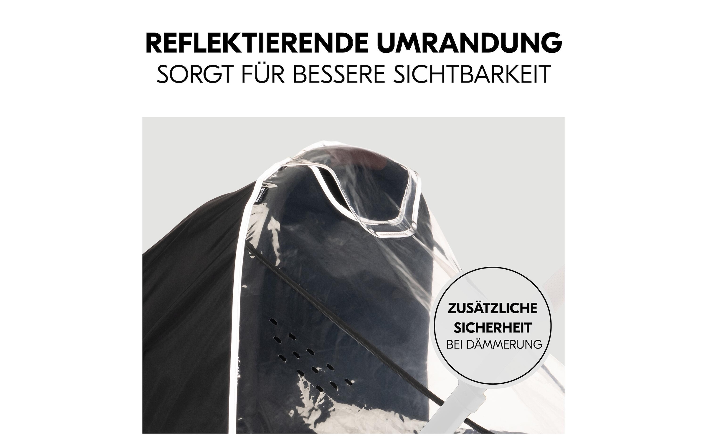Hauck Kinderwagen-Regenschutzhülle »Carrycot Raincover«