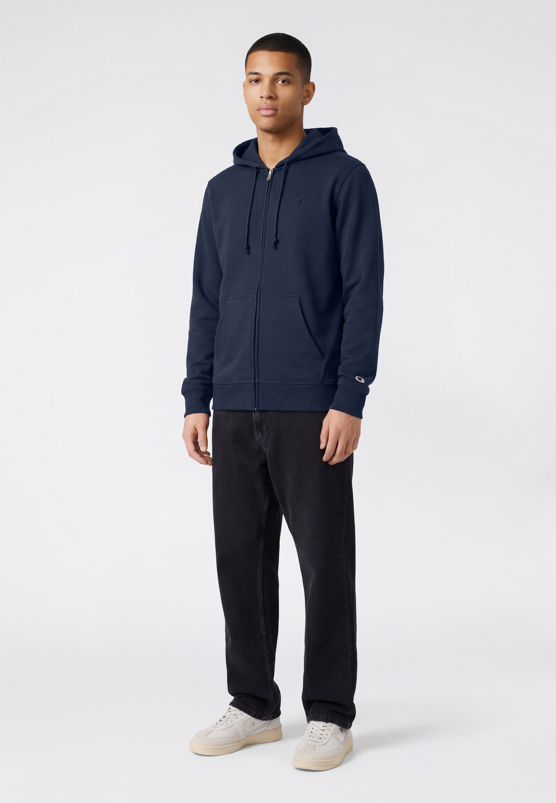 Champion Sweat à capuche »ICONS TONAL Terry Full Zip Hoodie« mit Kapuze, für sportliche Aktivitäten und Freizeit