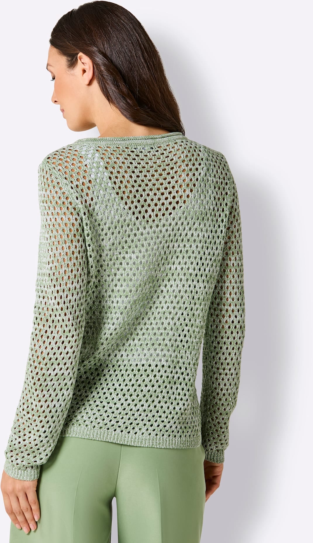 CREATION L PREMIUM Pull ajouré »Lyocell-Mix-Pullover«