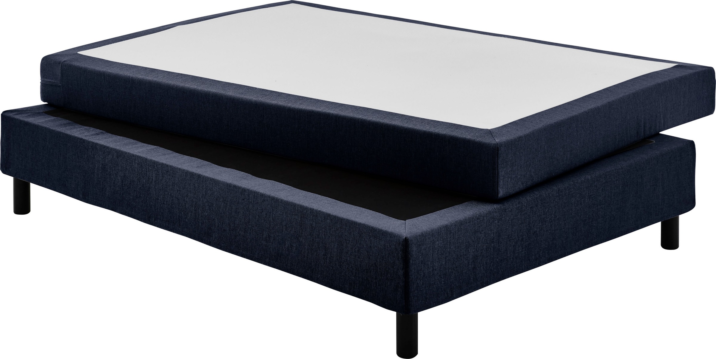 ATLANTIC home collection Lit de boxe »Happy« ohne Kopfteil, mit Topper, wahlweise mit oder ohne Bettwaren