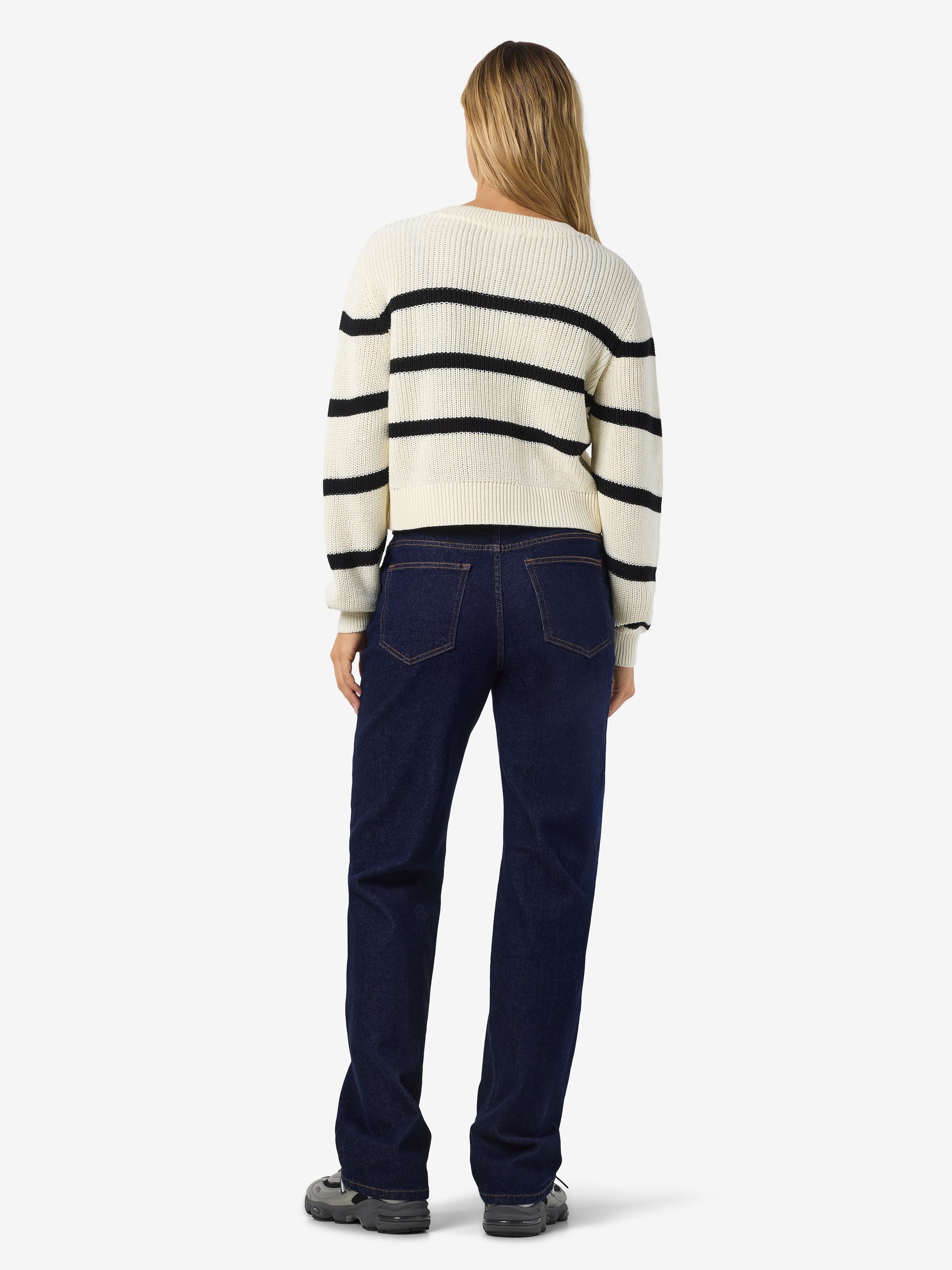 Noisy may Pull en tricot »NMMAYSA L/S STRIPE O-NECK KNIT NOOS«