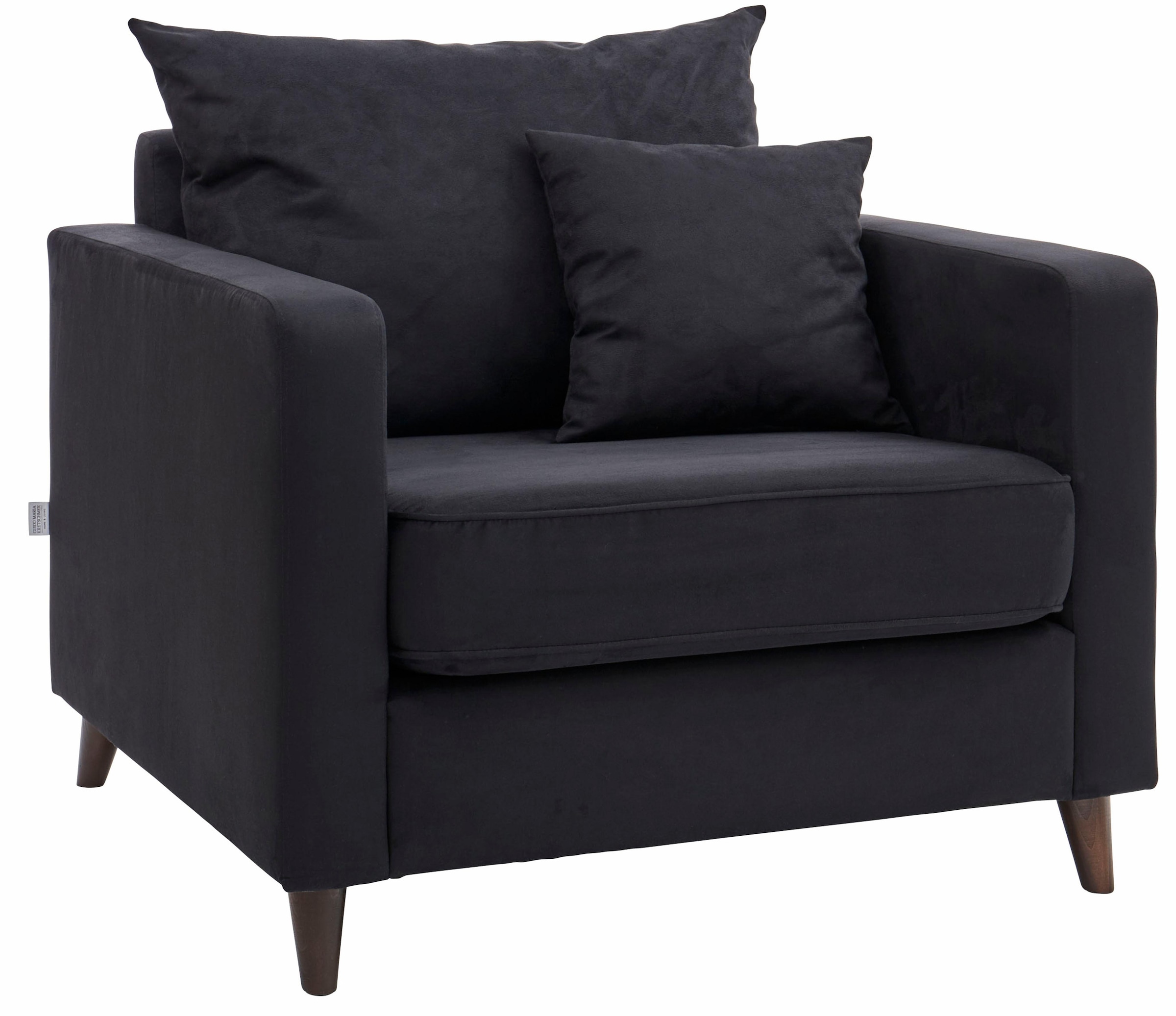 Home affaire Sessel »Renesse« lose Kissen, Keder an Sitzkissen