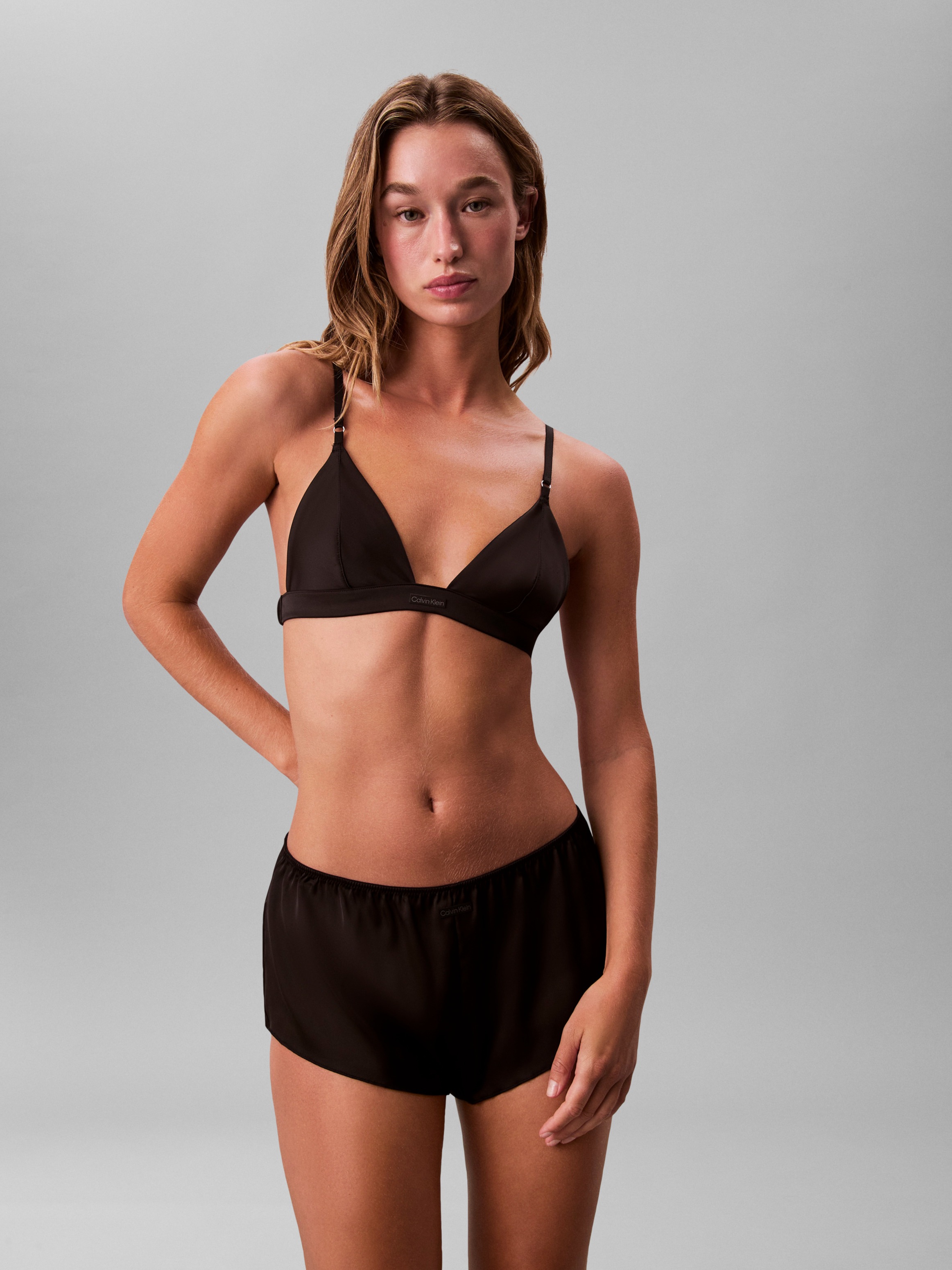 Calvin Klein Underwear Soutien-gorge triangle coupe ajustée avec ceinture élastique