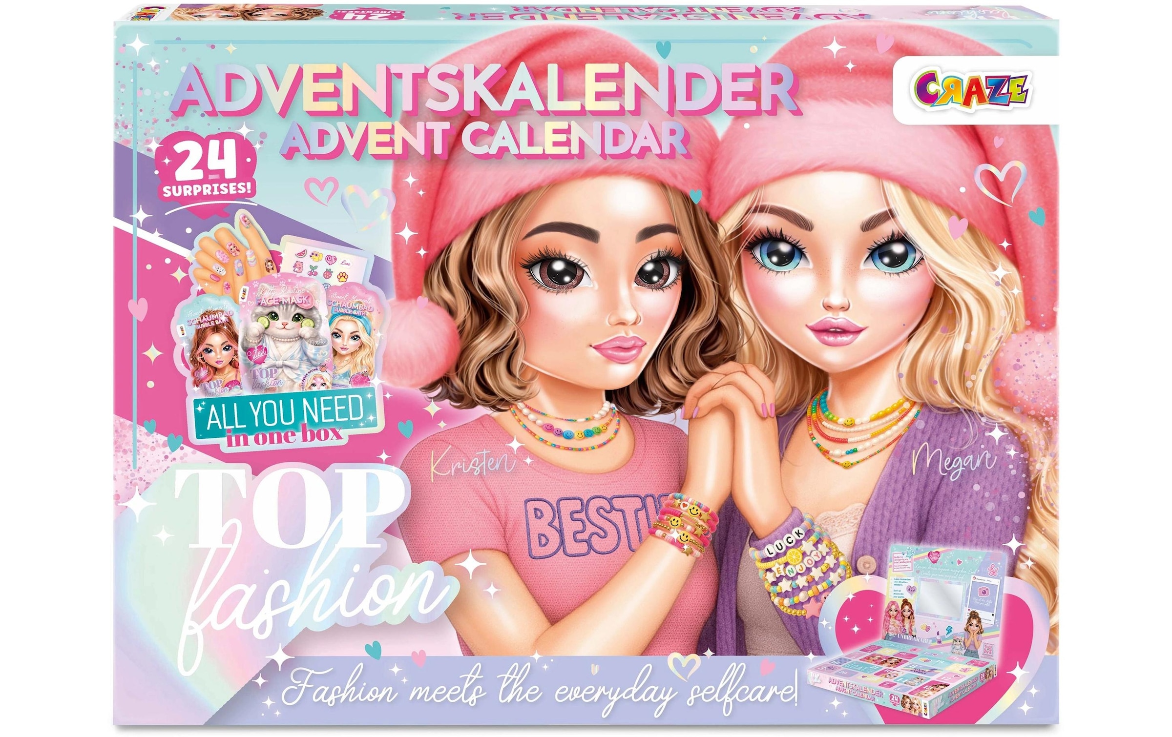 CRAZE Adventskalender »Adventskalender Top Fashion Kinder«