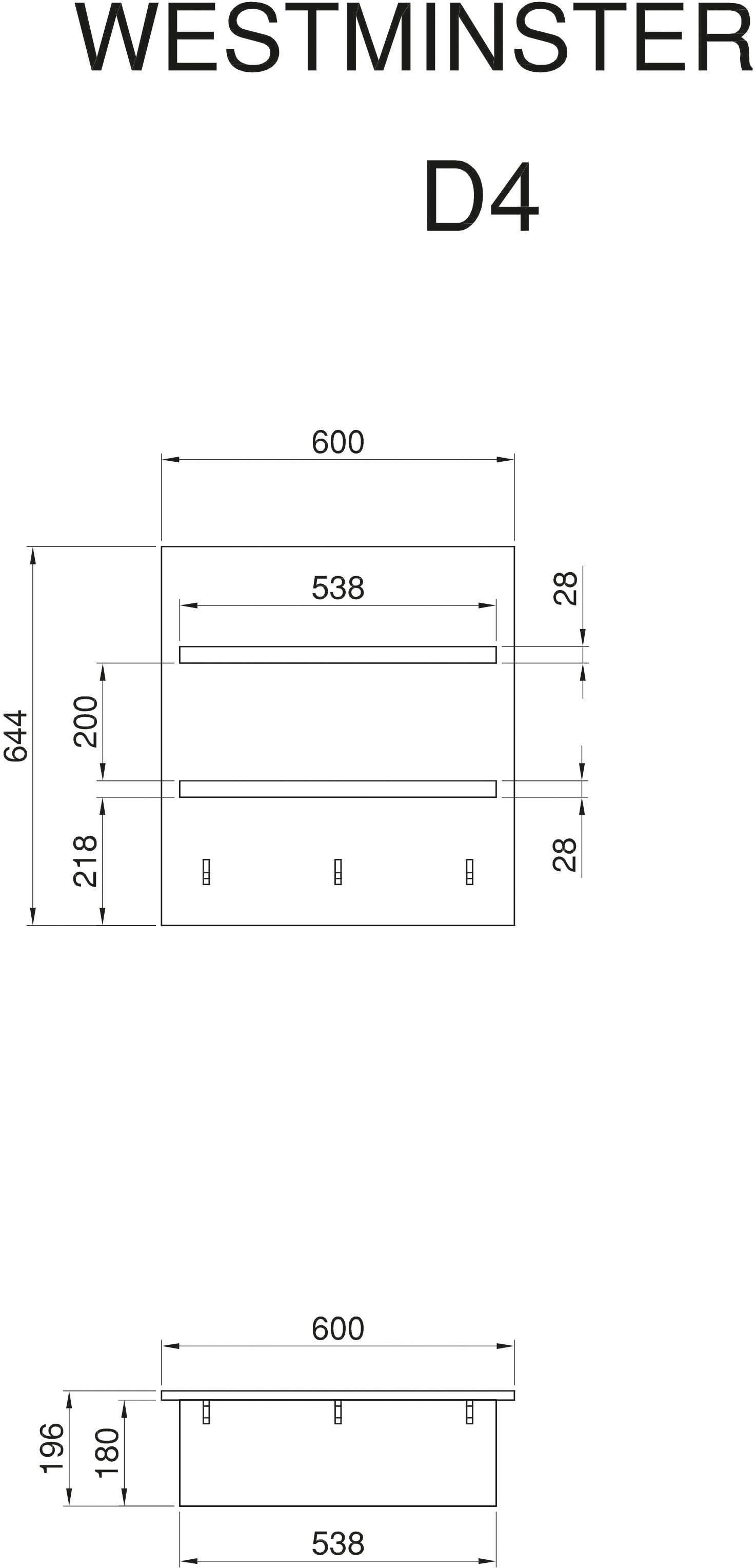 GOODproduct Küche »KS-Westminster« Breite 204 cm, ohne E-Geräte