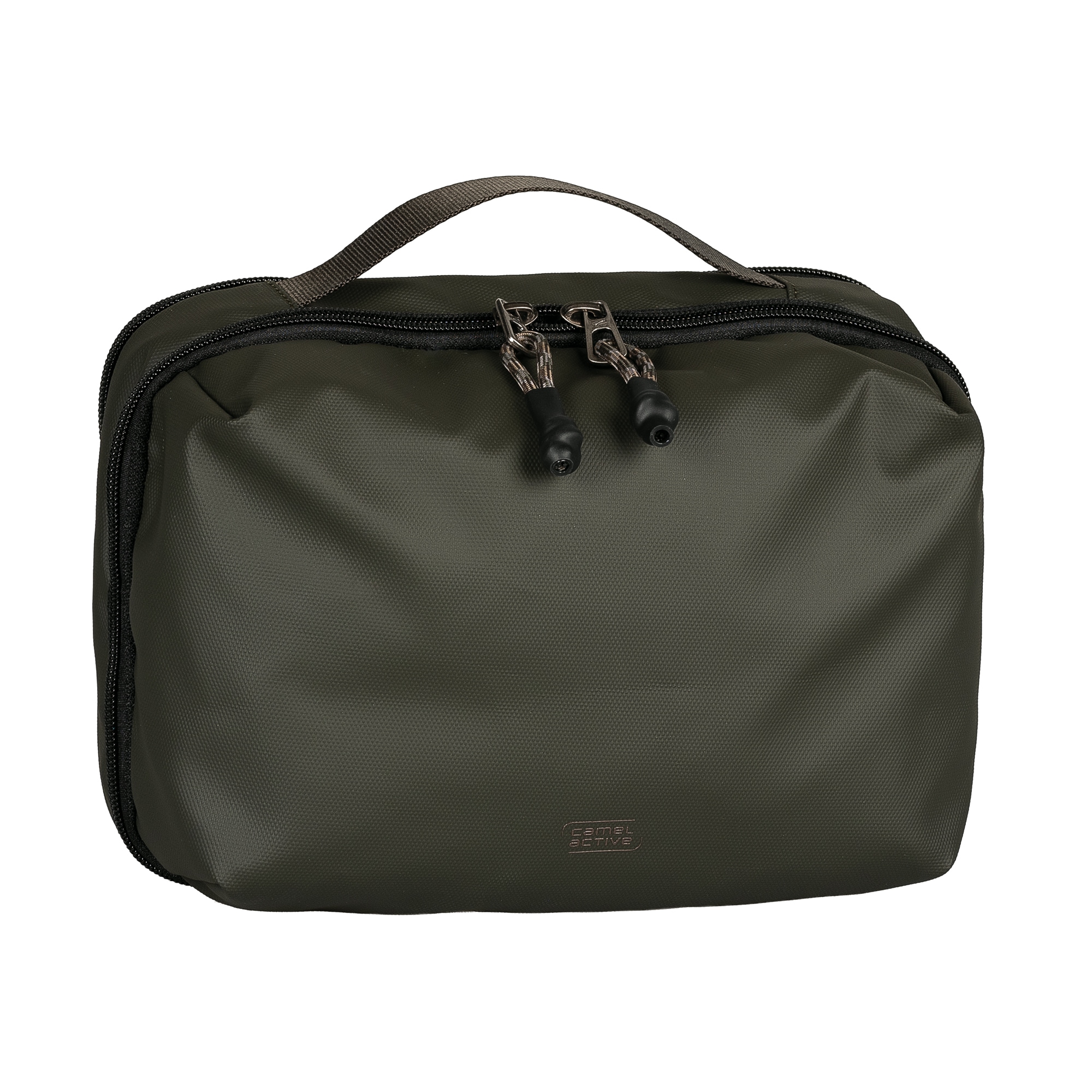camel active Nécessaire de toilette »Explore« Trousse de toilette unisexe avec fermetures éclair réfléchissantes