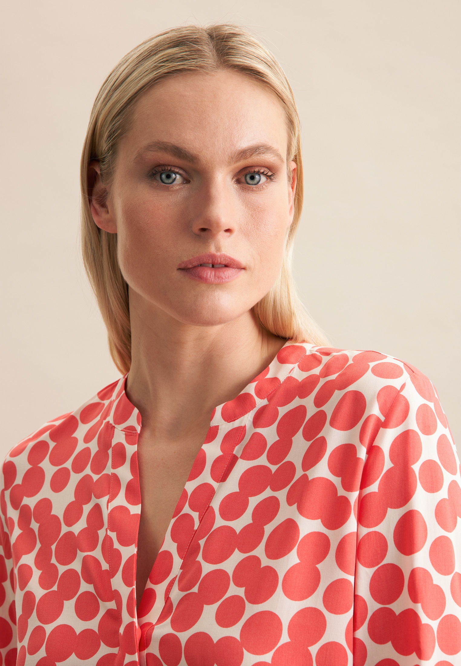 seidensticker Blouse classique »Schwarze Rose« Tunika Punkte