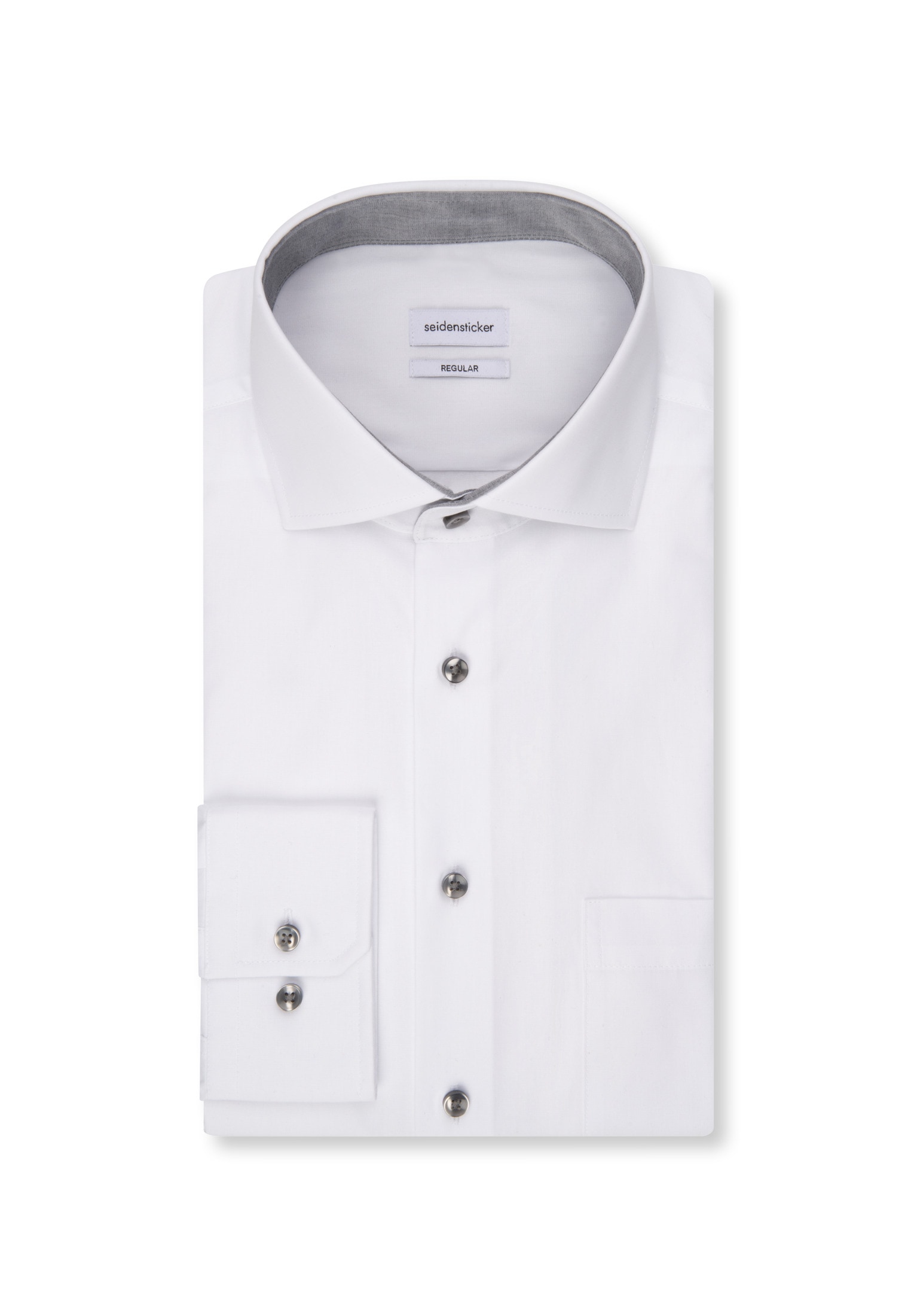seidensticker Businesshemd »Regular«, Regular 1/1 Kentkragen Uni
