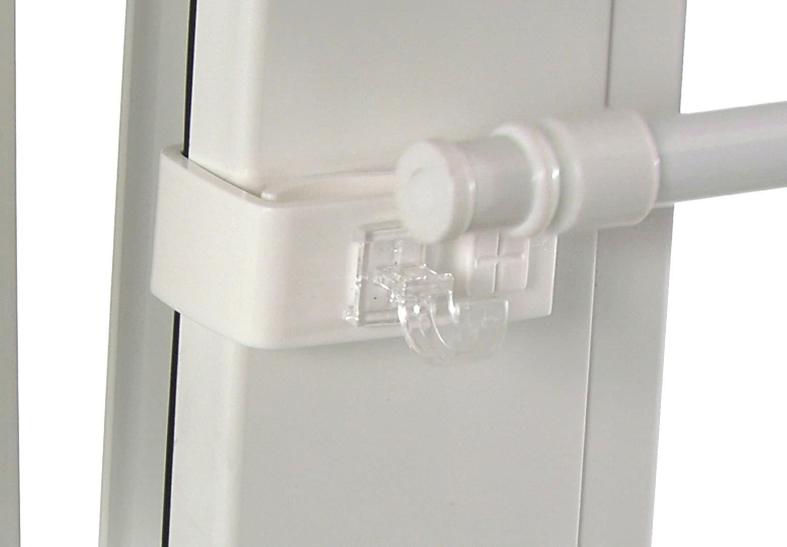 GARDINIA Support de tringle à rideaux »Klemmträger Easy Click Vitrage« Zubehör Vitragestangen/Caféhausstangen