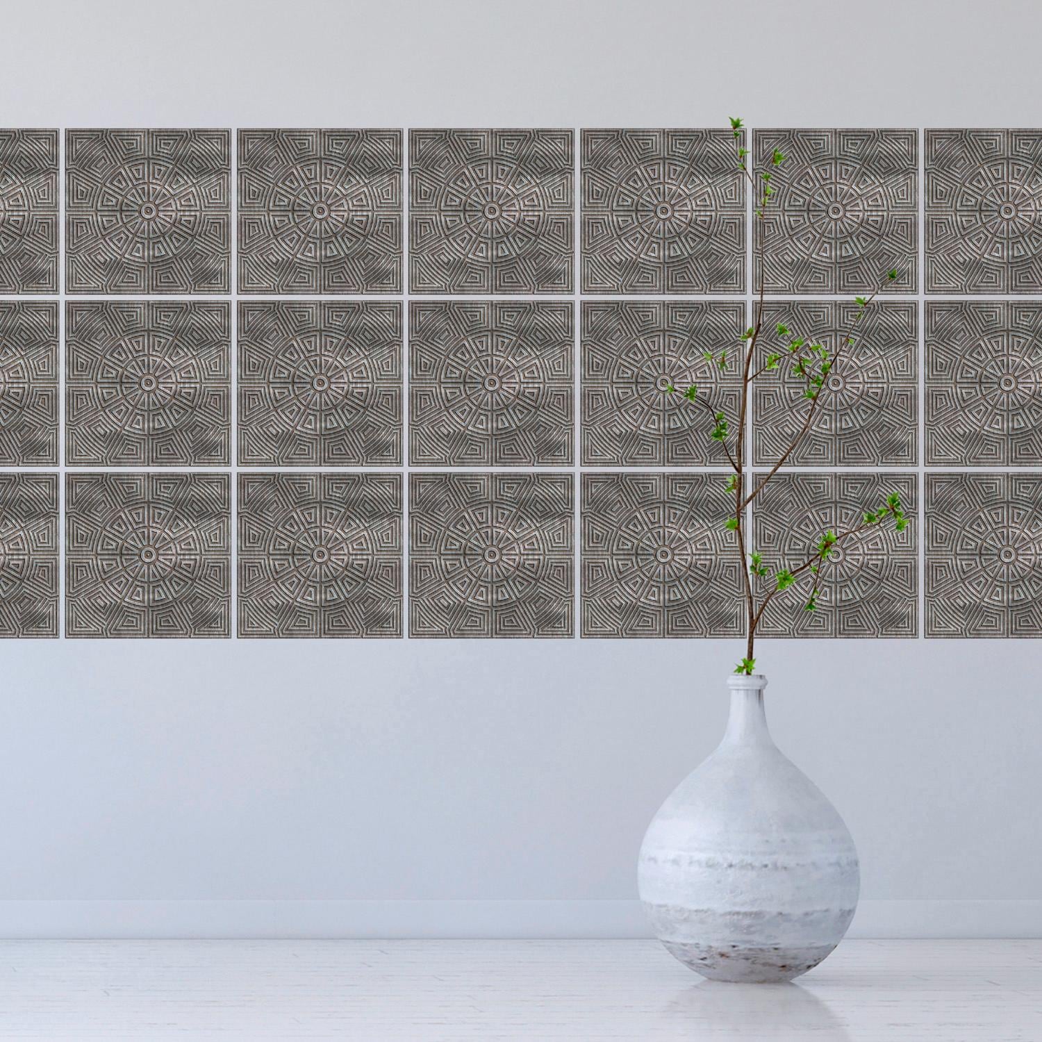 queence Fliesenaufkleber »Muster« Stickerfliesen, selbstklebend, Sticker, 12er Set