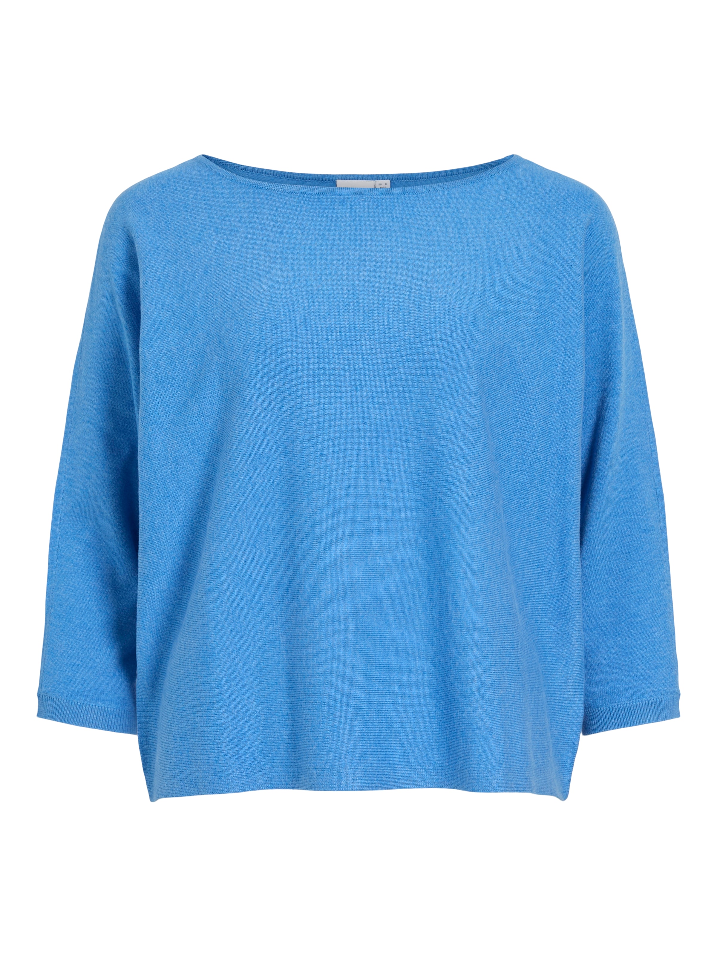 Vila 3/4 Arm-Pullover »VIMALU BOATNECK 3/4 SLEEVE KNIT TOP-NOOS« Materialmix, loose fit