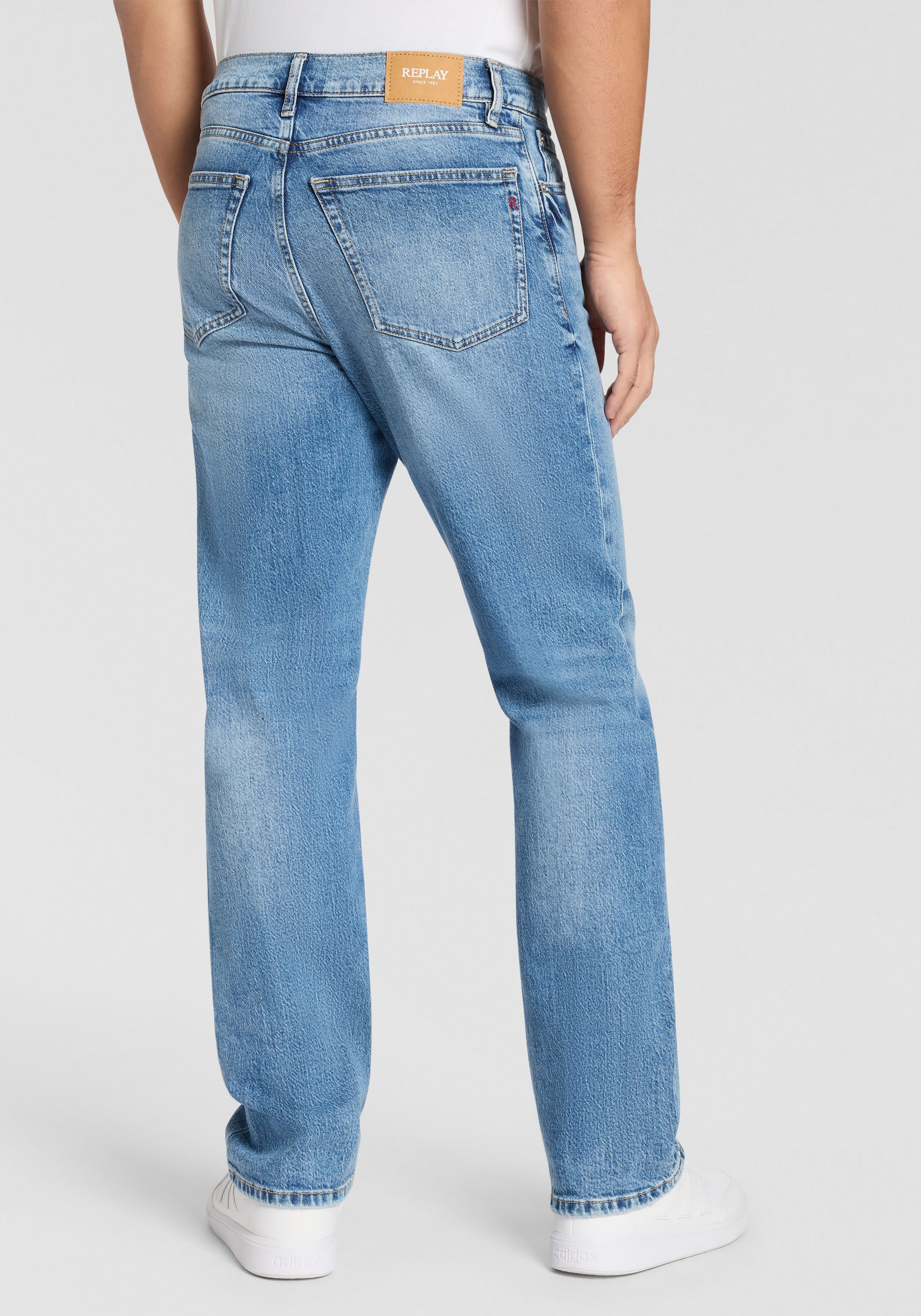 Replay Jeans boyfriend »Jaylie« mit geradem Bein