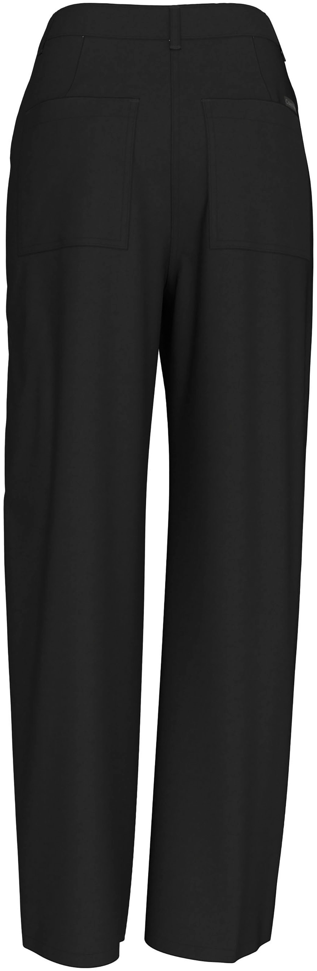 Calvin Klein Jeans Stretch-Hose »STRETCH HIGH RISE STRAIGHT PANT«  aufgesetzte Taschen, 1-Knopf-Form