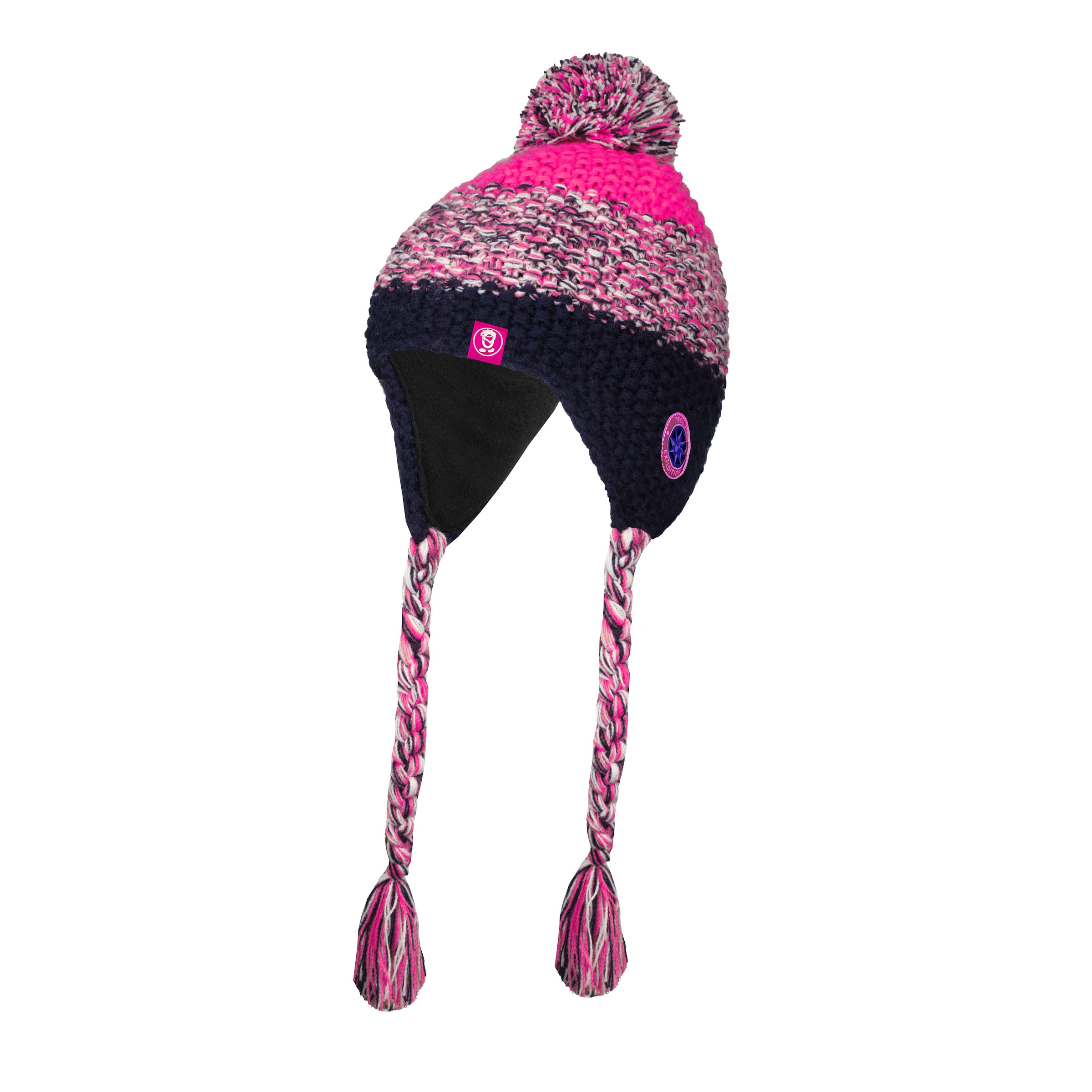 TROLLKIDS Bommelmütze »GIRLS BORGUND BOBBLE CAP« für Kinder und Jugendliche, mit Bommel, sportlicher Stil, wärmend