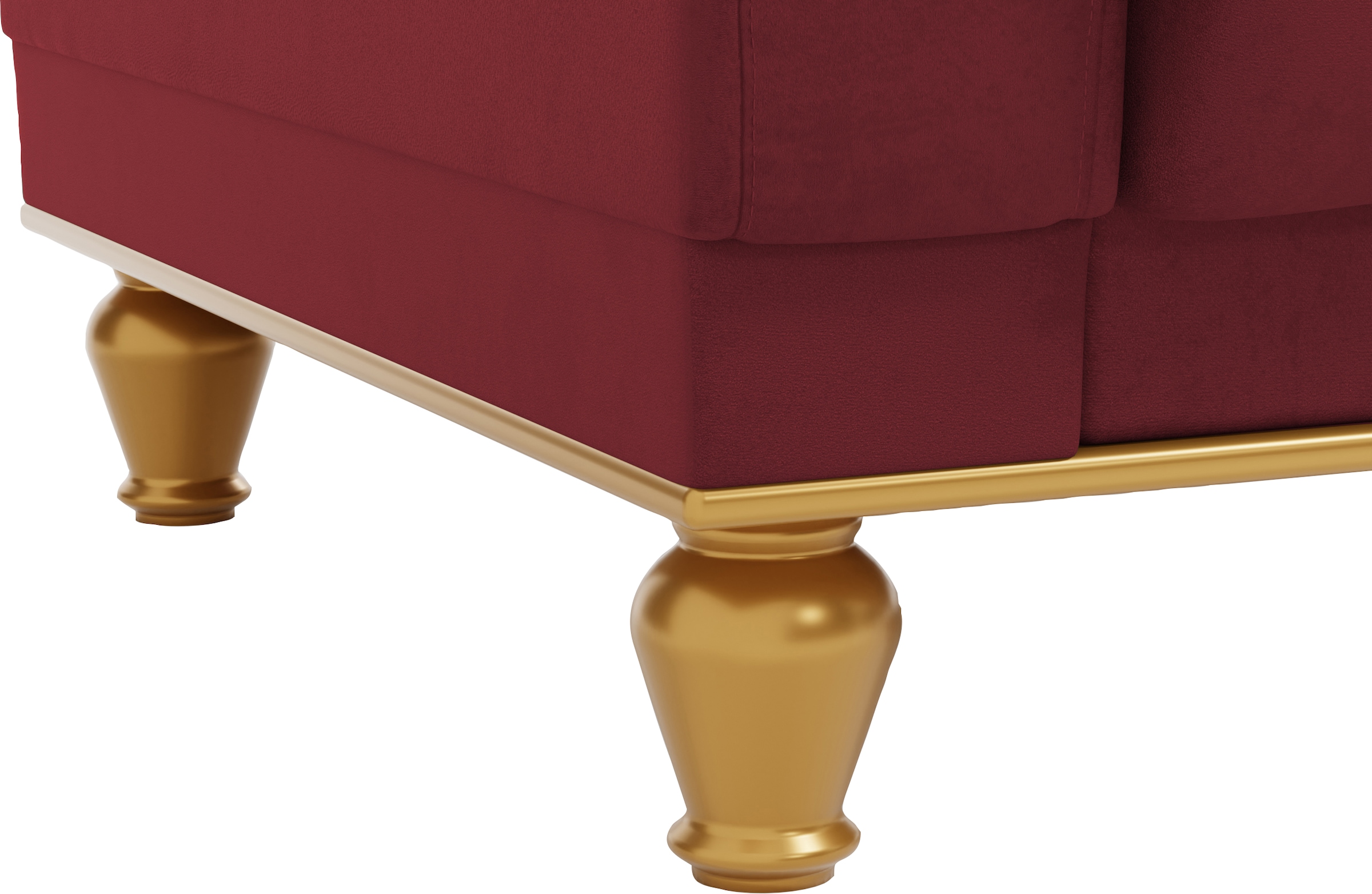 sit&more Ecksofa »Orient 5 L-Form« mit Strass-Stein, wahlweise mit Bettfunktion und Bettkasten