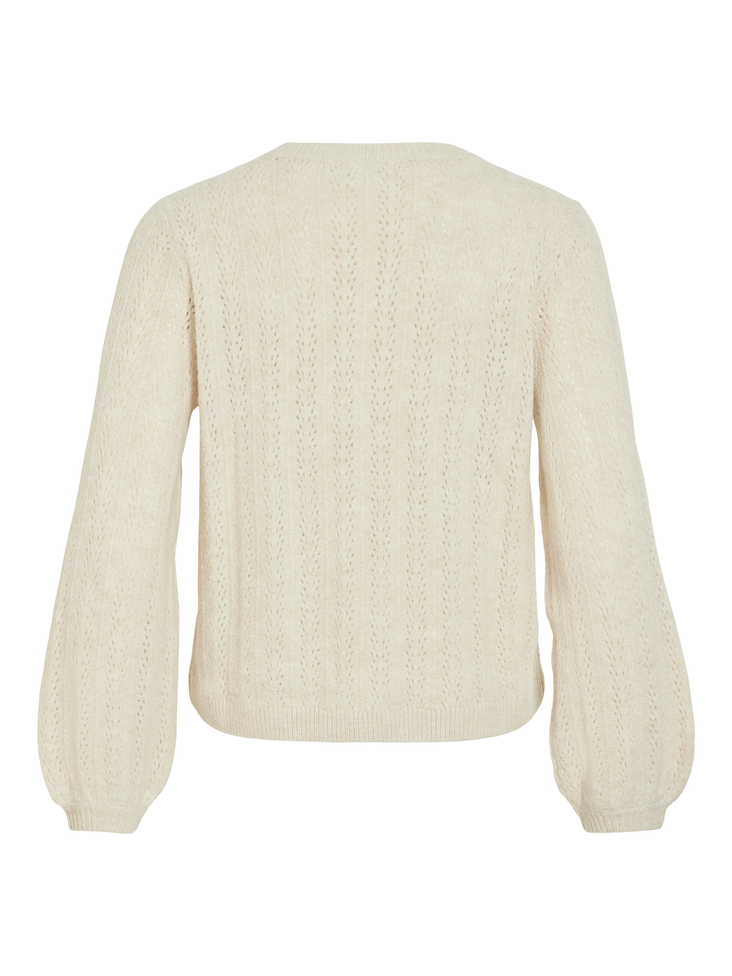 Vila Pull en tricot »VILIGA POINTELLE L/S O-NECK TOP -NOOS« mélange de matériaux