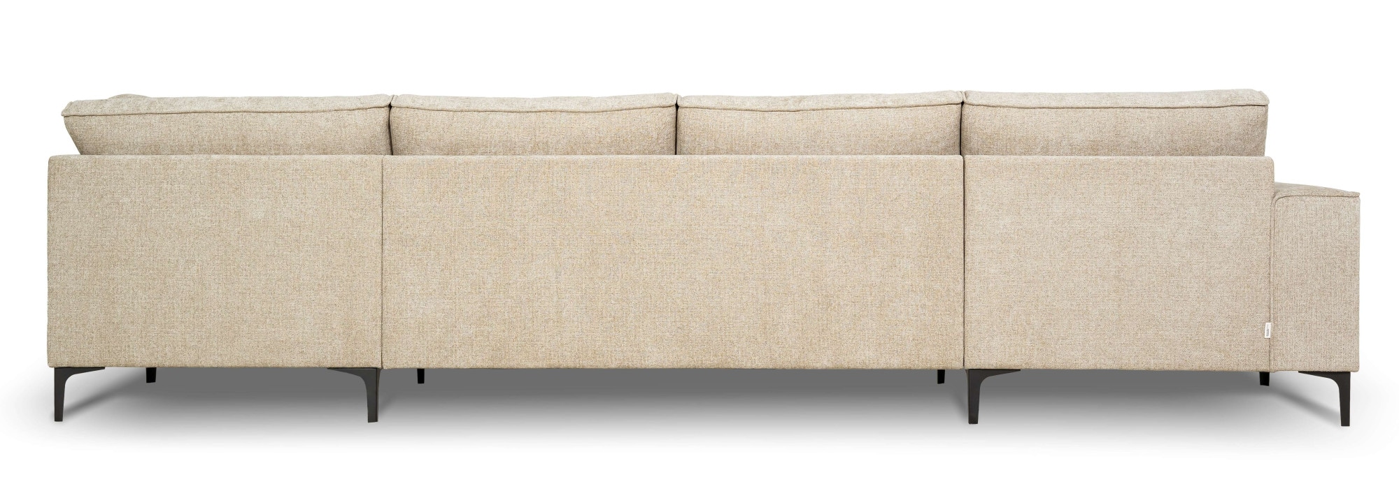 GOODproduct Paysage de salon »OLAND U-Form, XXL, B: 342 cm, Skandi-Design, Chenille« Skandi-Design in Struktur, Flachgewebe, Luxus-Microfaser, Boucle