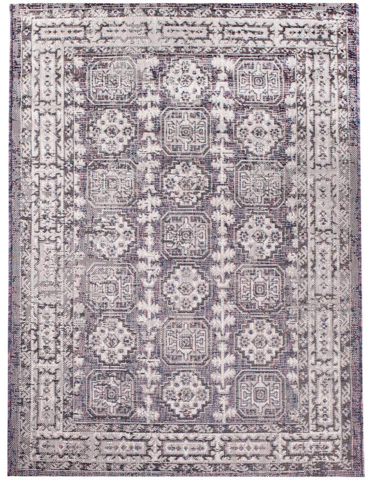 Carpet City Outdoorteppich »Outdoor 740« rechteckig 5 mm Höhe In/- Outdoor geeignet, Ornamenten Look, Wohnzimmer, Balkon, Terrasse